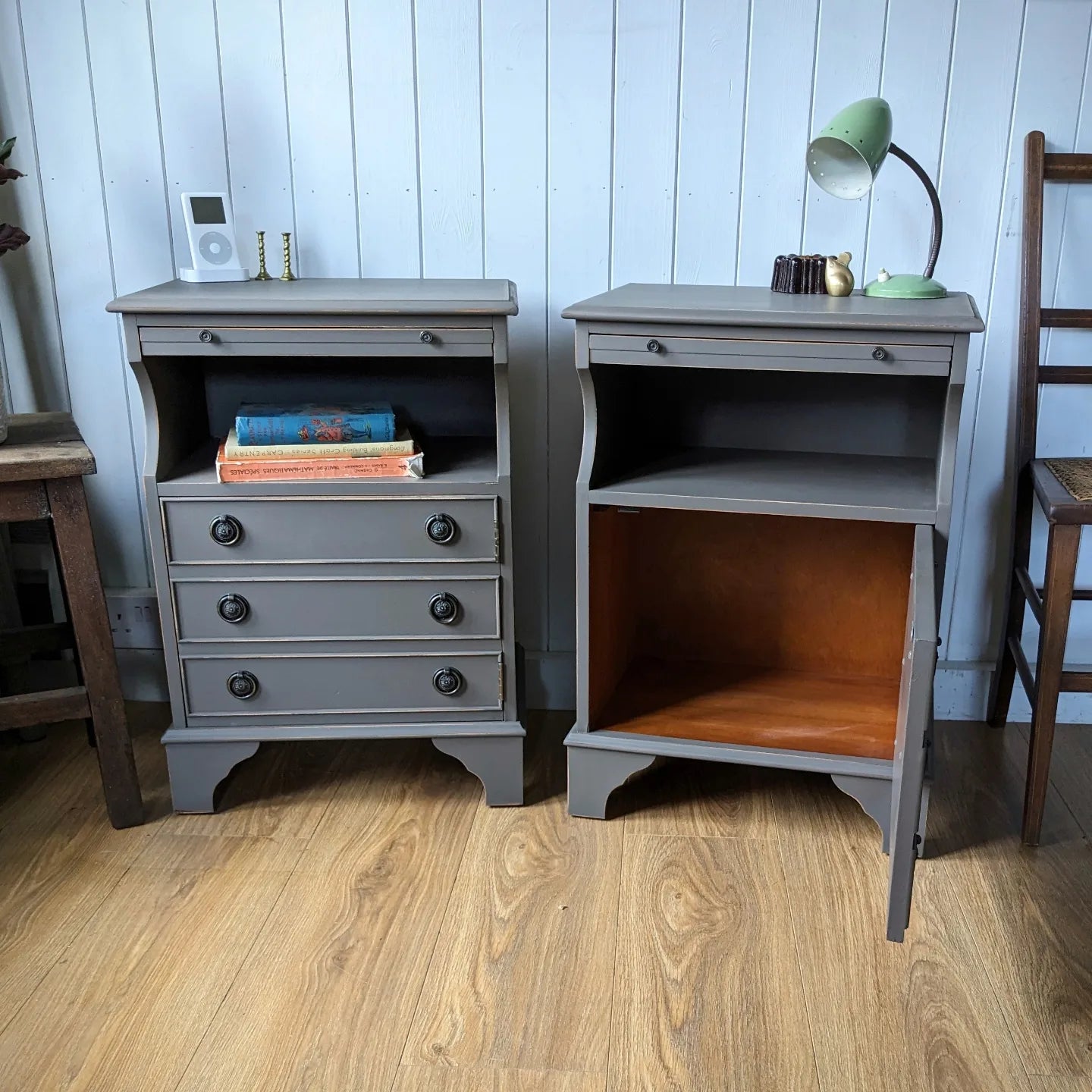 Painted Bedside Cabinets