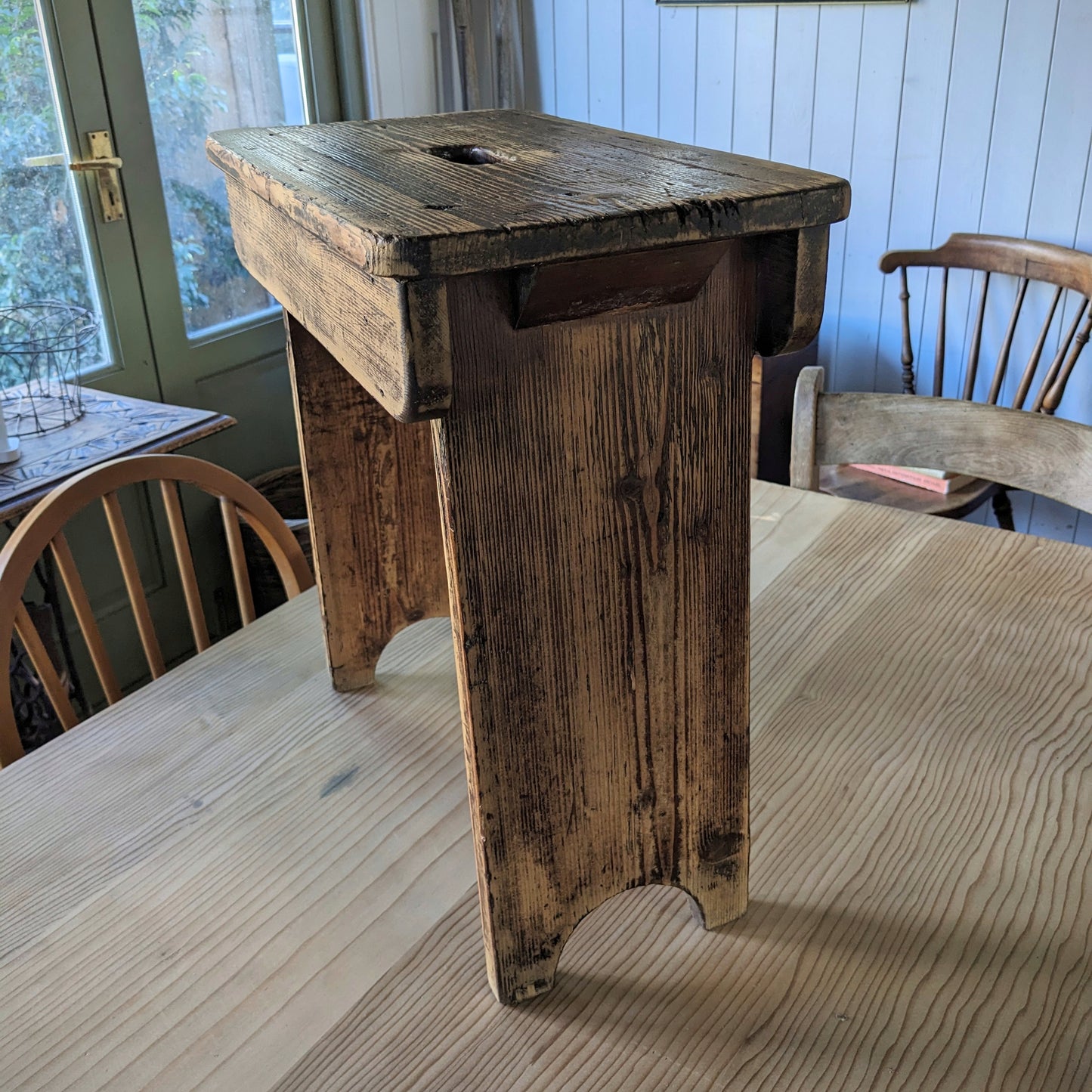 Rustic Antique Stool