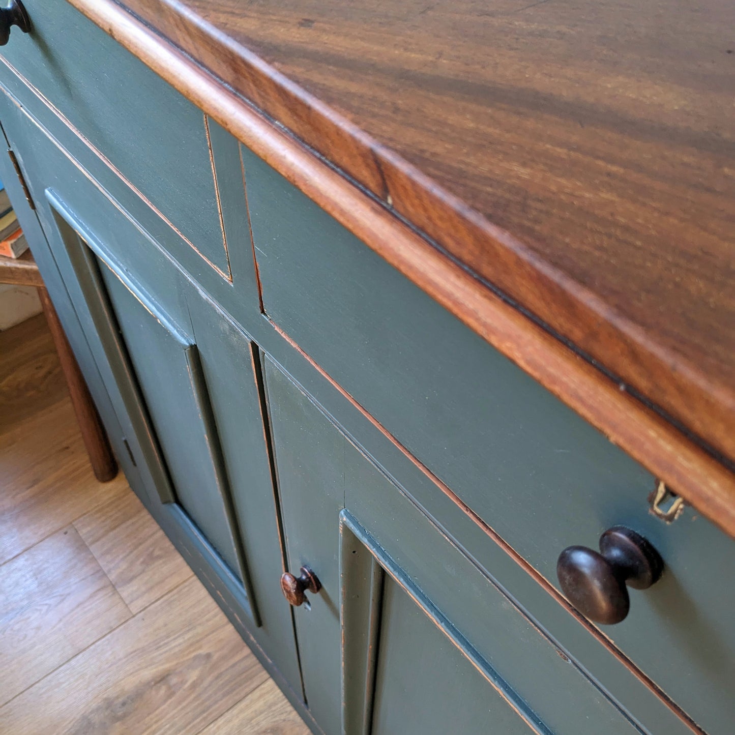 Painted Antique Cupboard