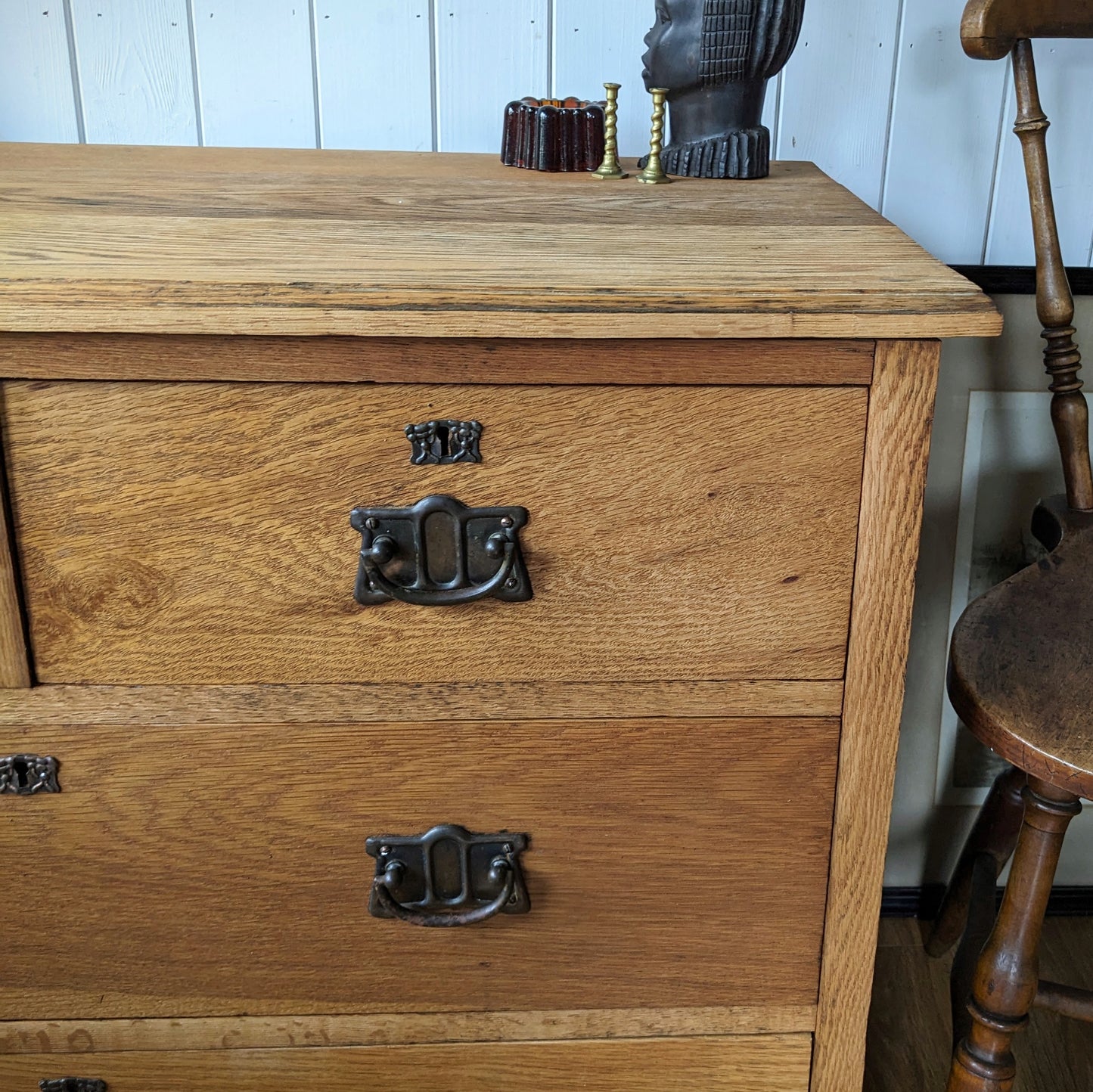 Small Oak Chest of Drawers