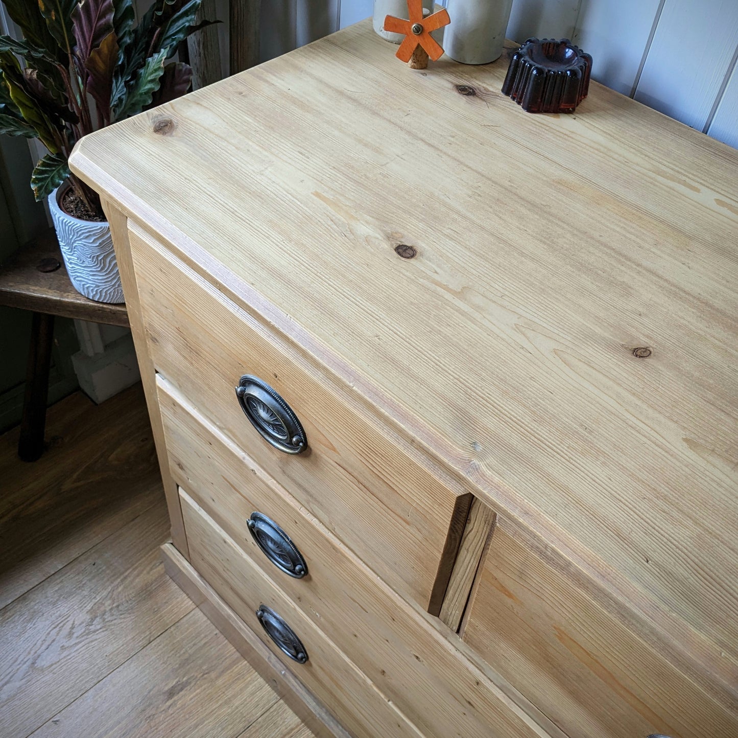 Antique Pine Chest of Drawers
