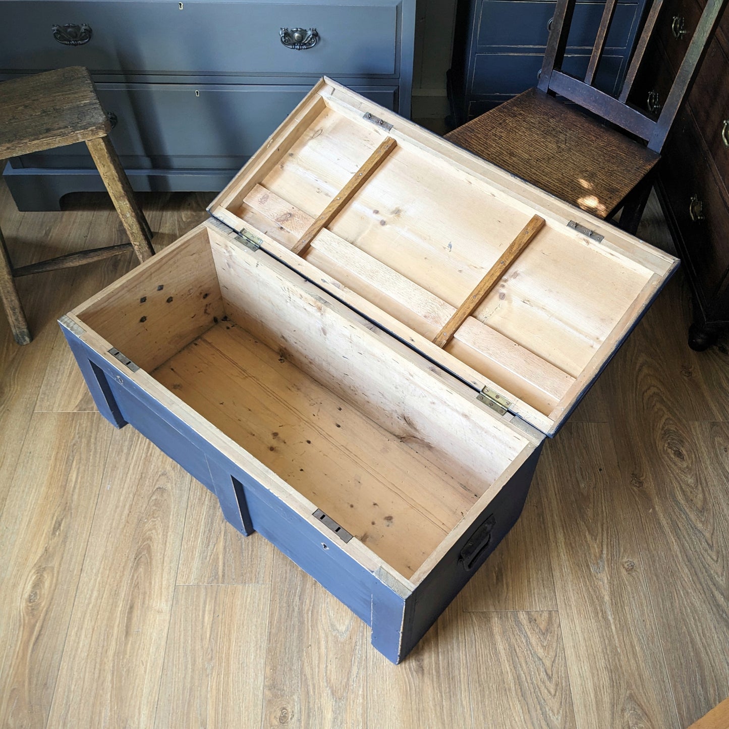Utilitarian Antique Trunk