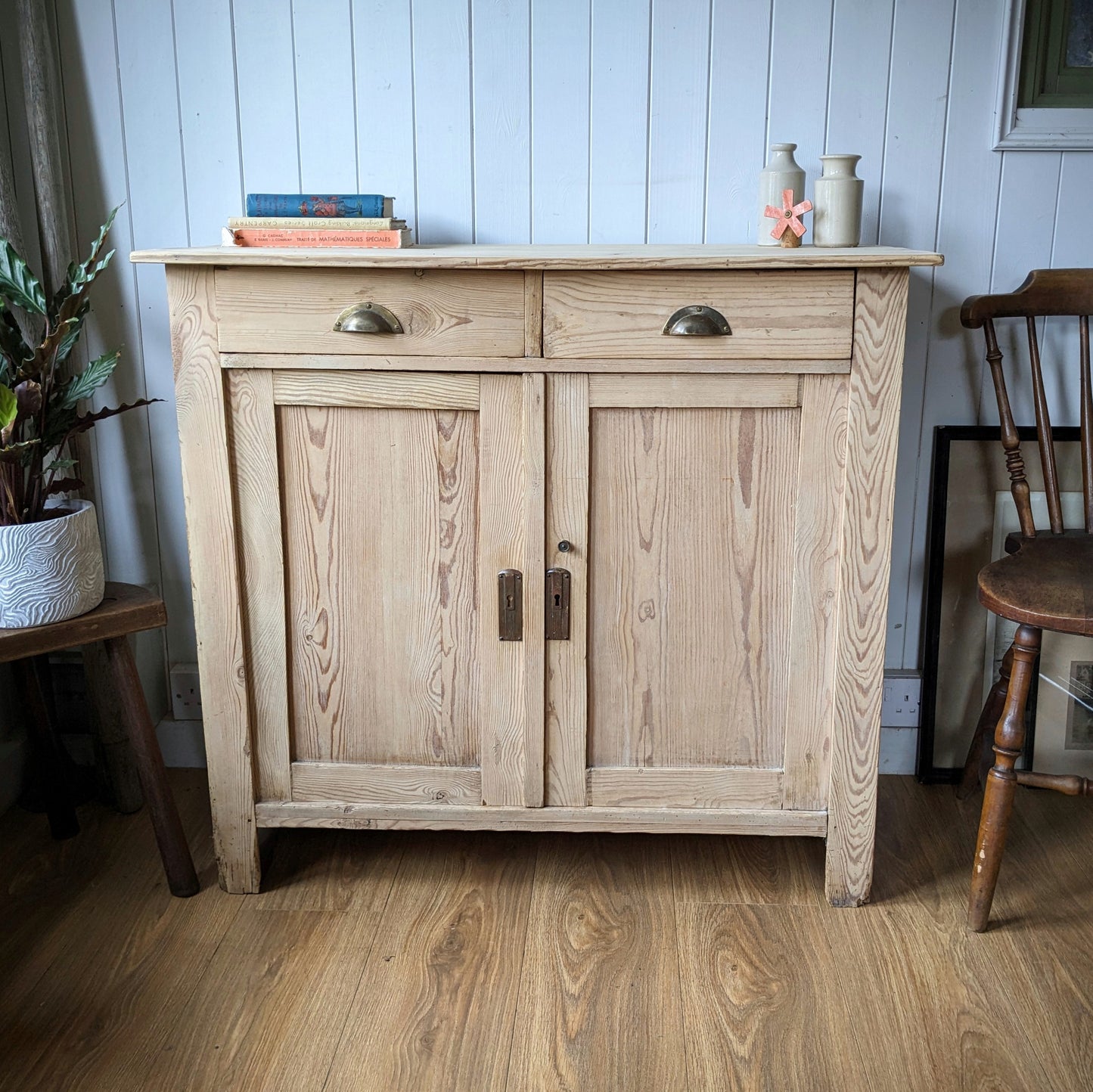 Rustic French Pine Cupboard