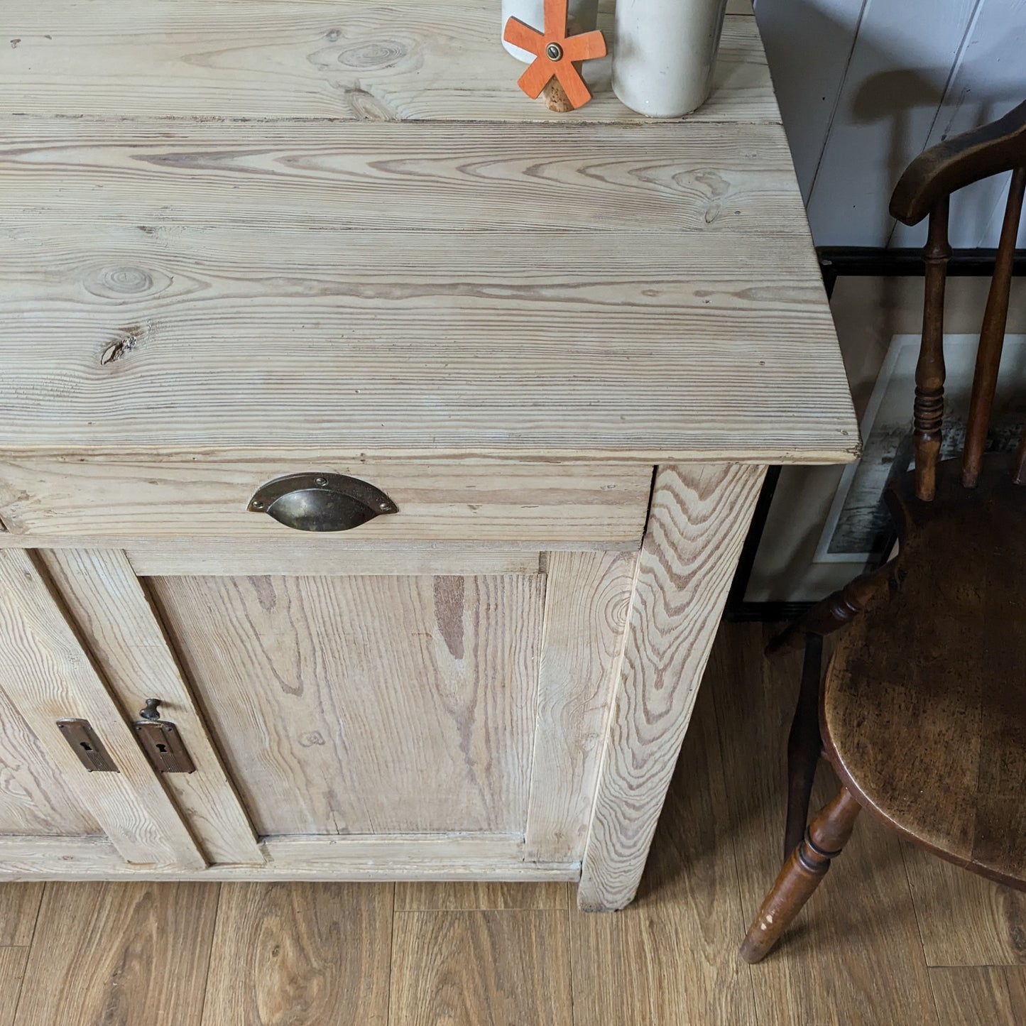 Rustic French Pine Cupboard