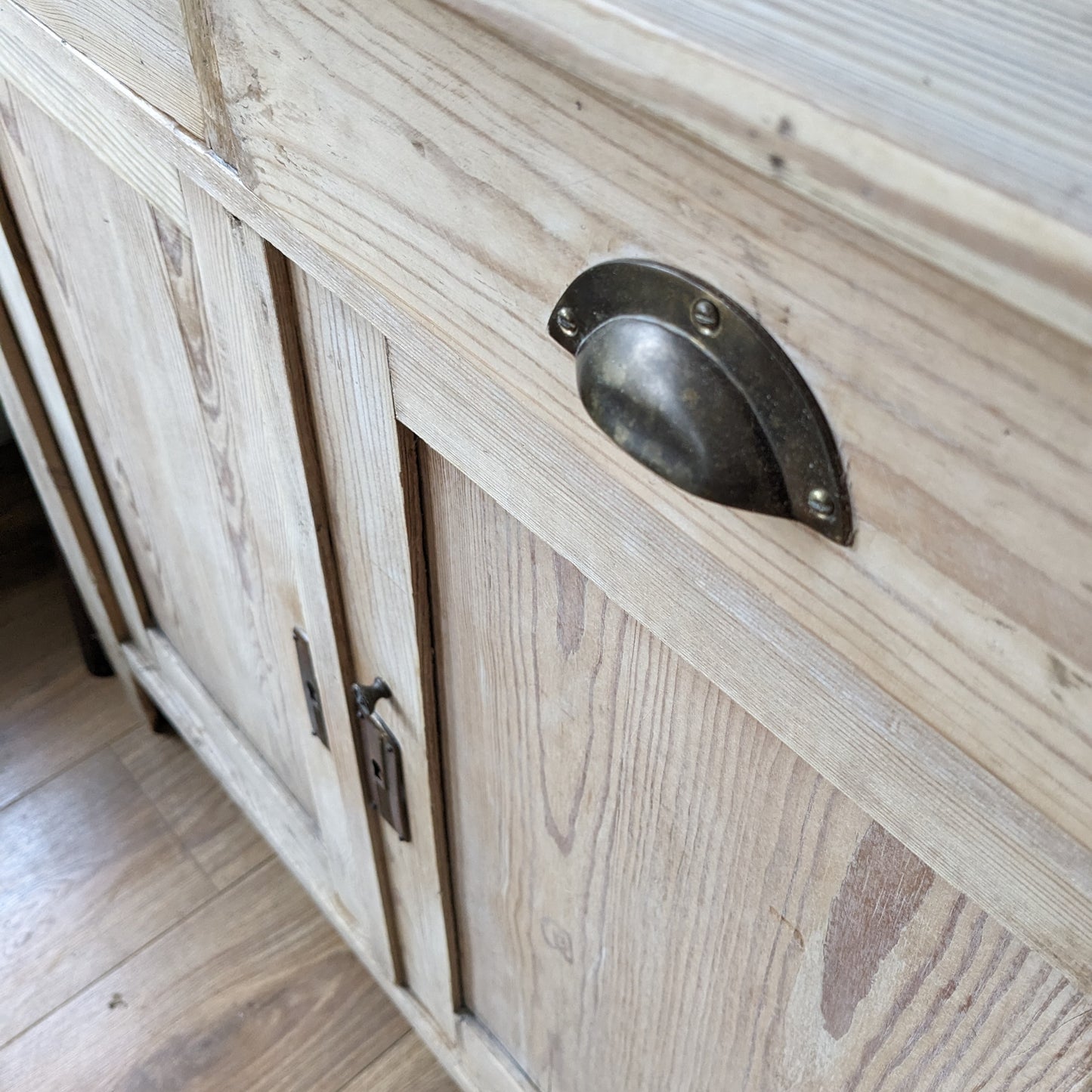 Rustic French Pine Cupboard