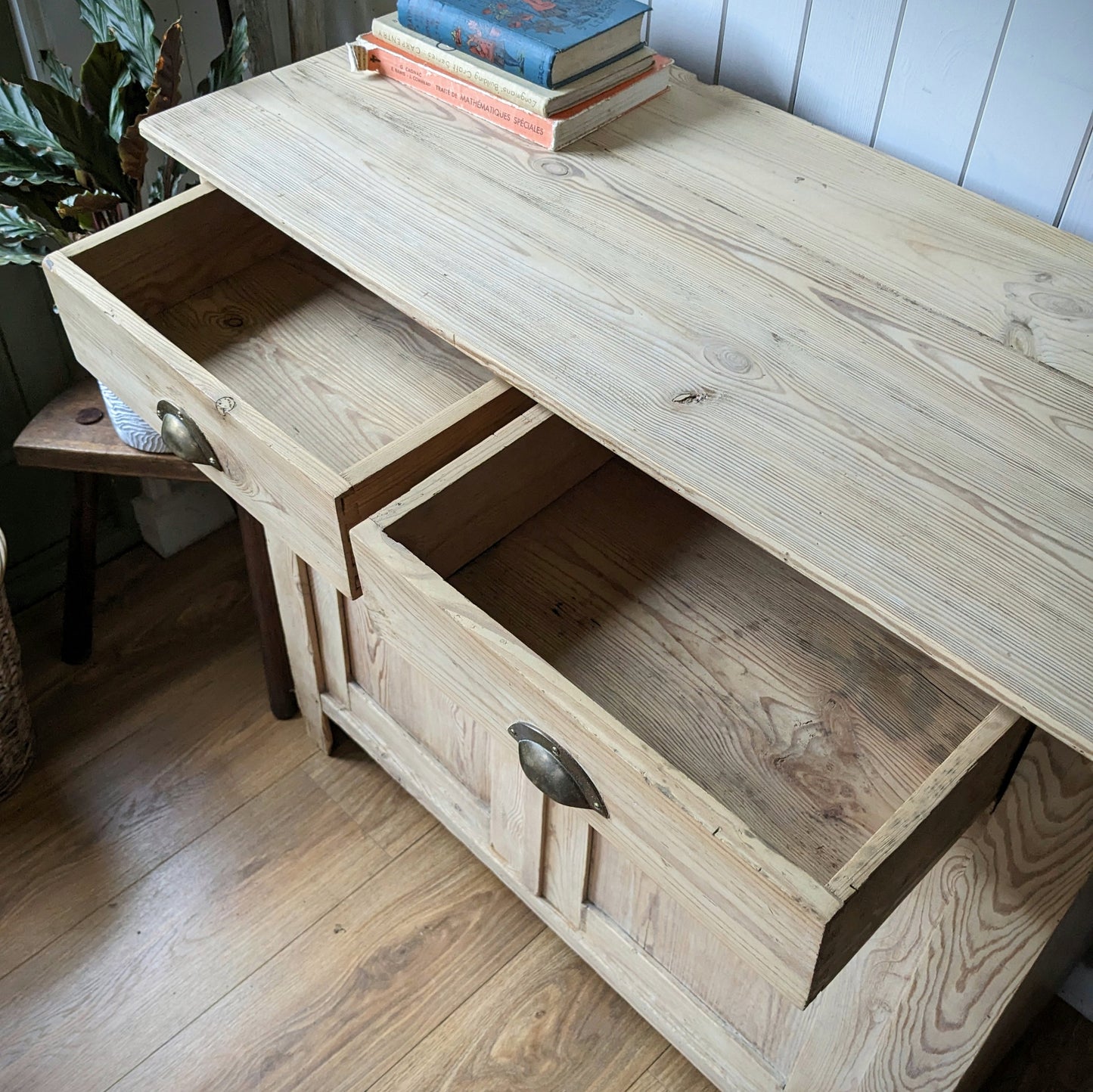 Rustic French Pine Cupboard