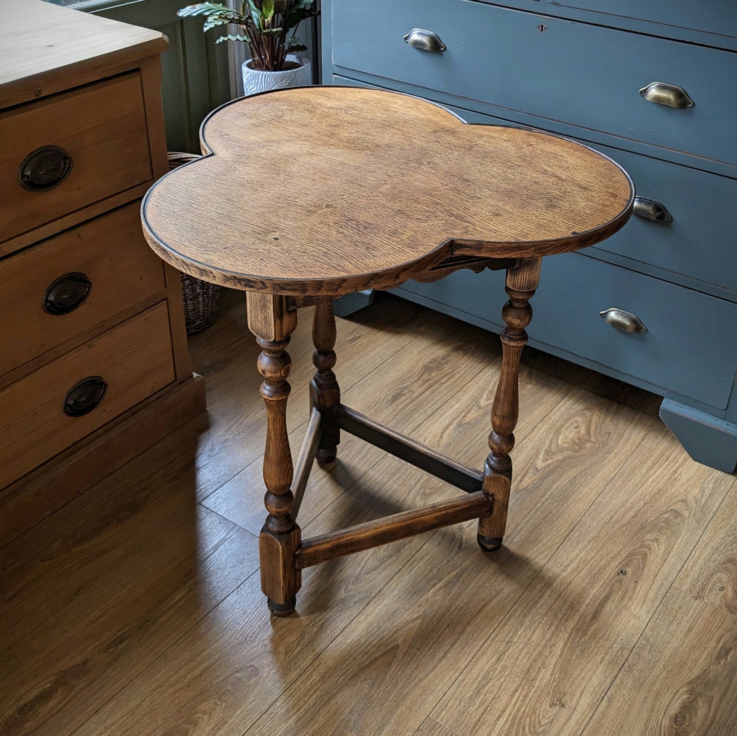 Antique Oak Side Table