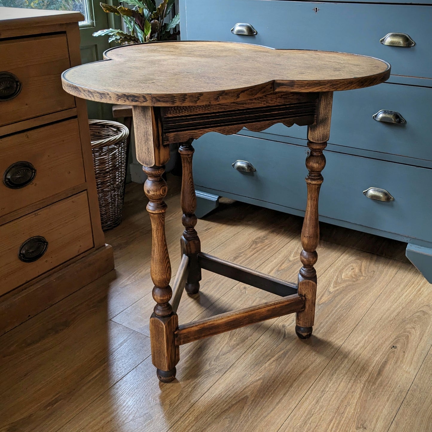 Antique Oak Side Table