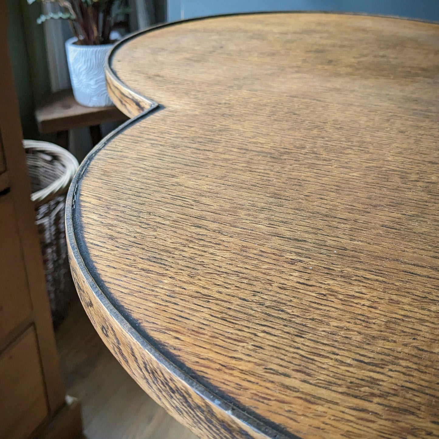 Antique Oak Side Table