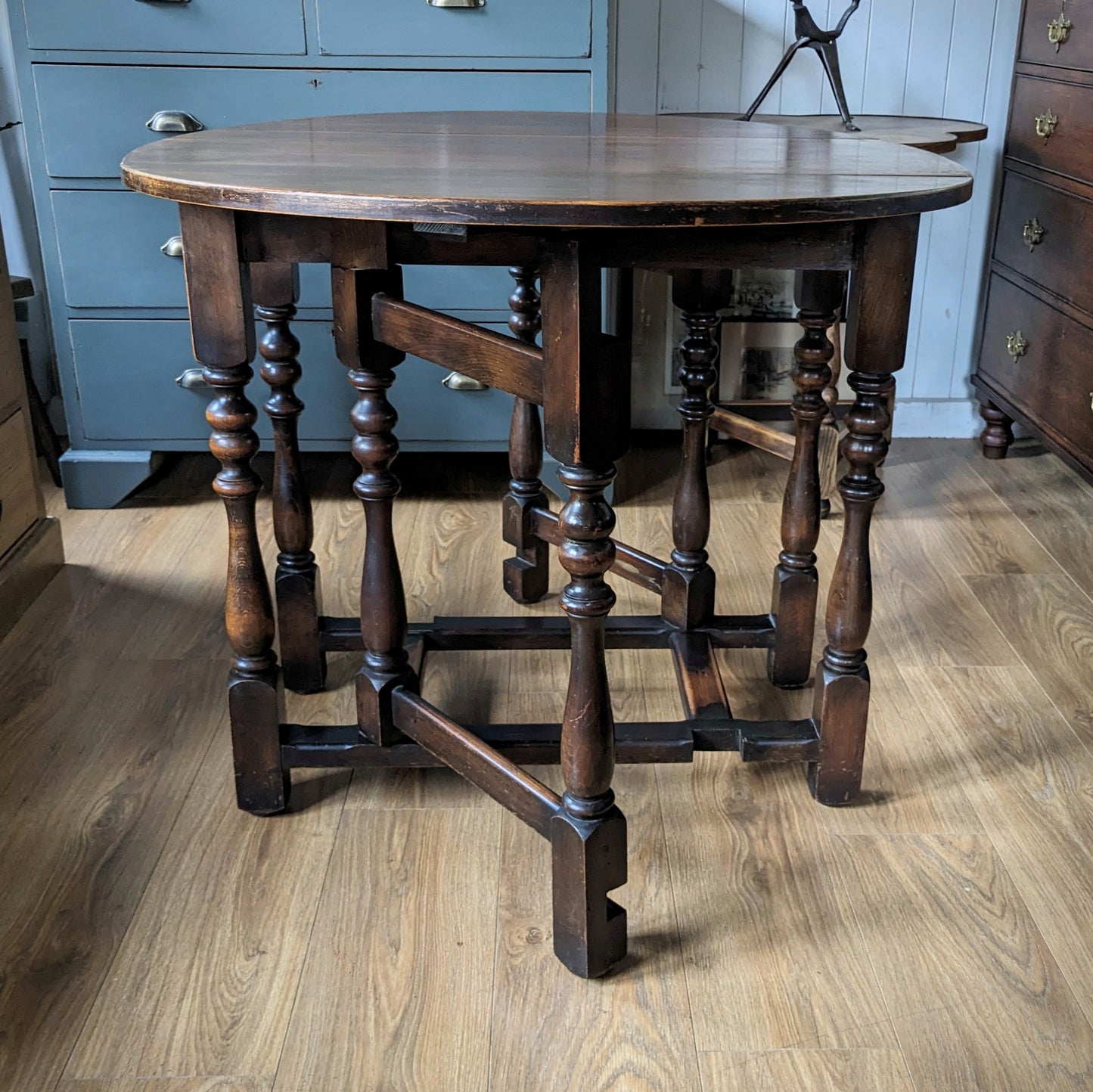 Welsh Oak Drop Leaf Table