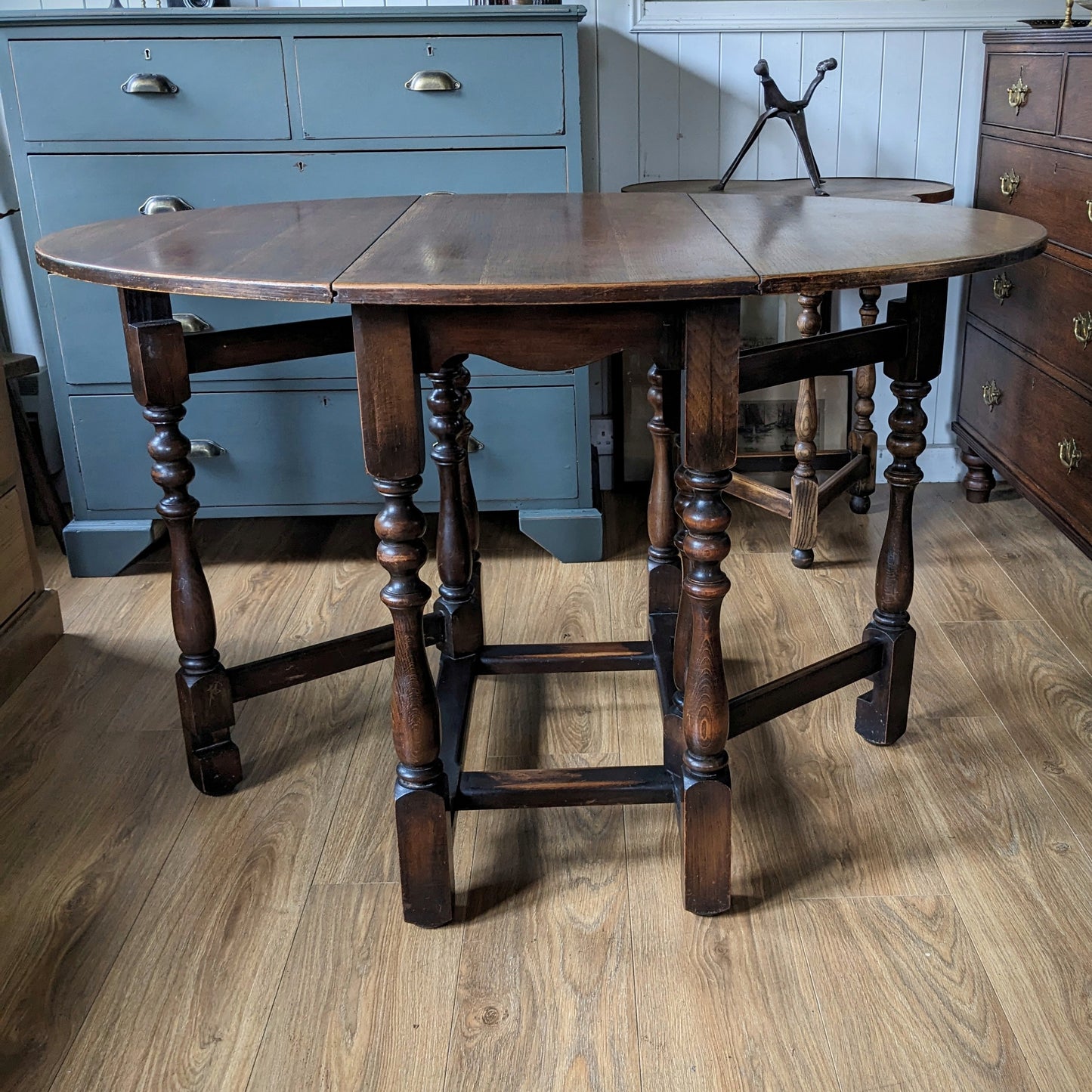 Welsh Oak Drop Leaf Table