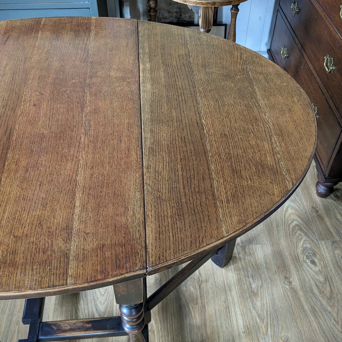 Welsh Oak Drop Leaf Table