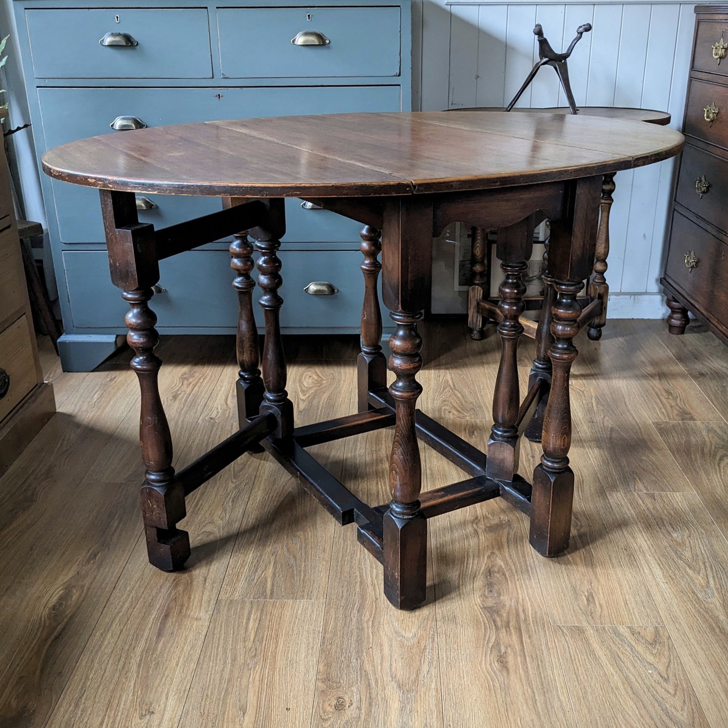 Welsh Oak Drop Leaf Table