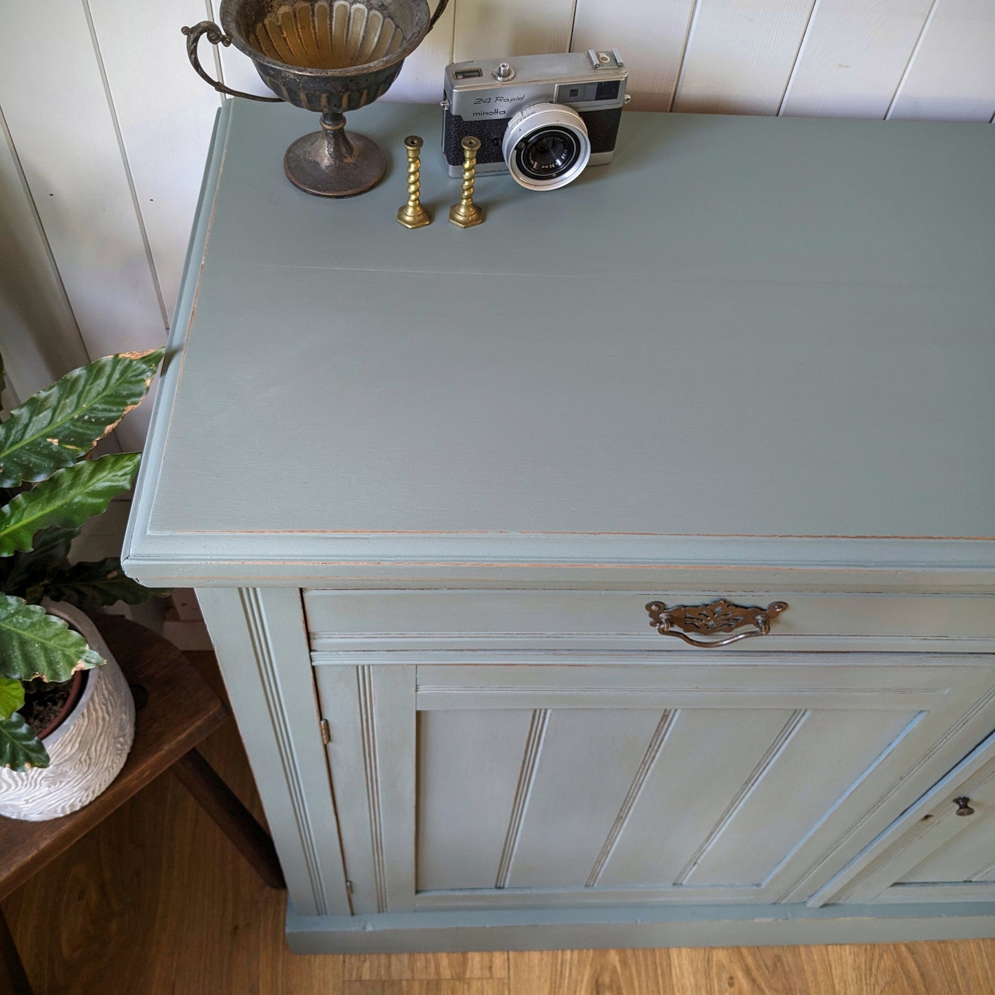 Painted Antique Cupboard