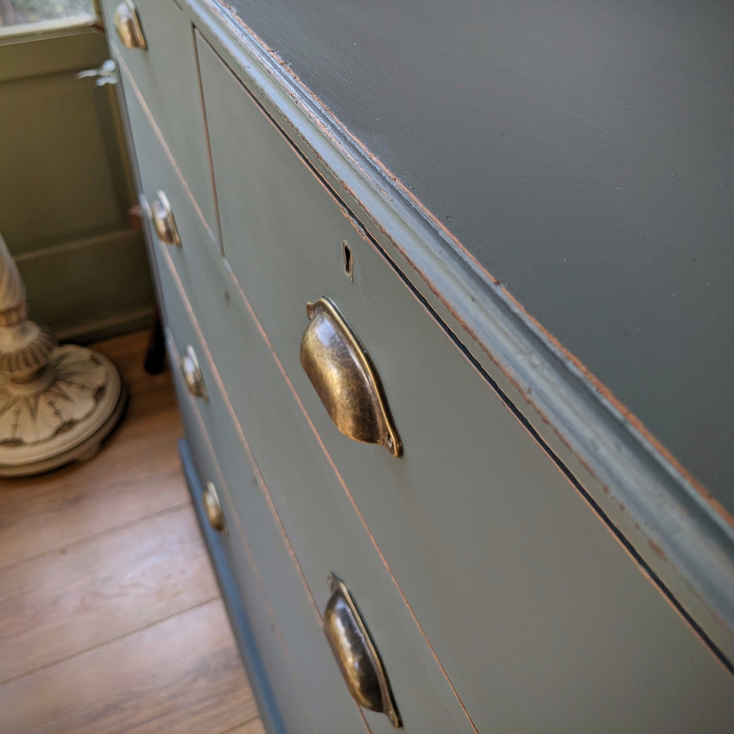 Painted Antique Chest of Drawers