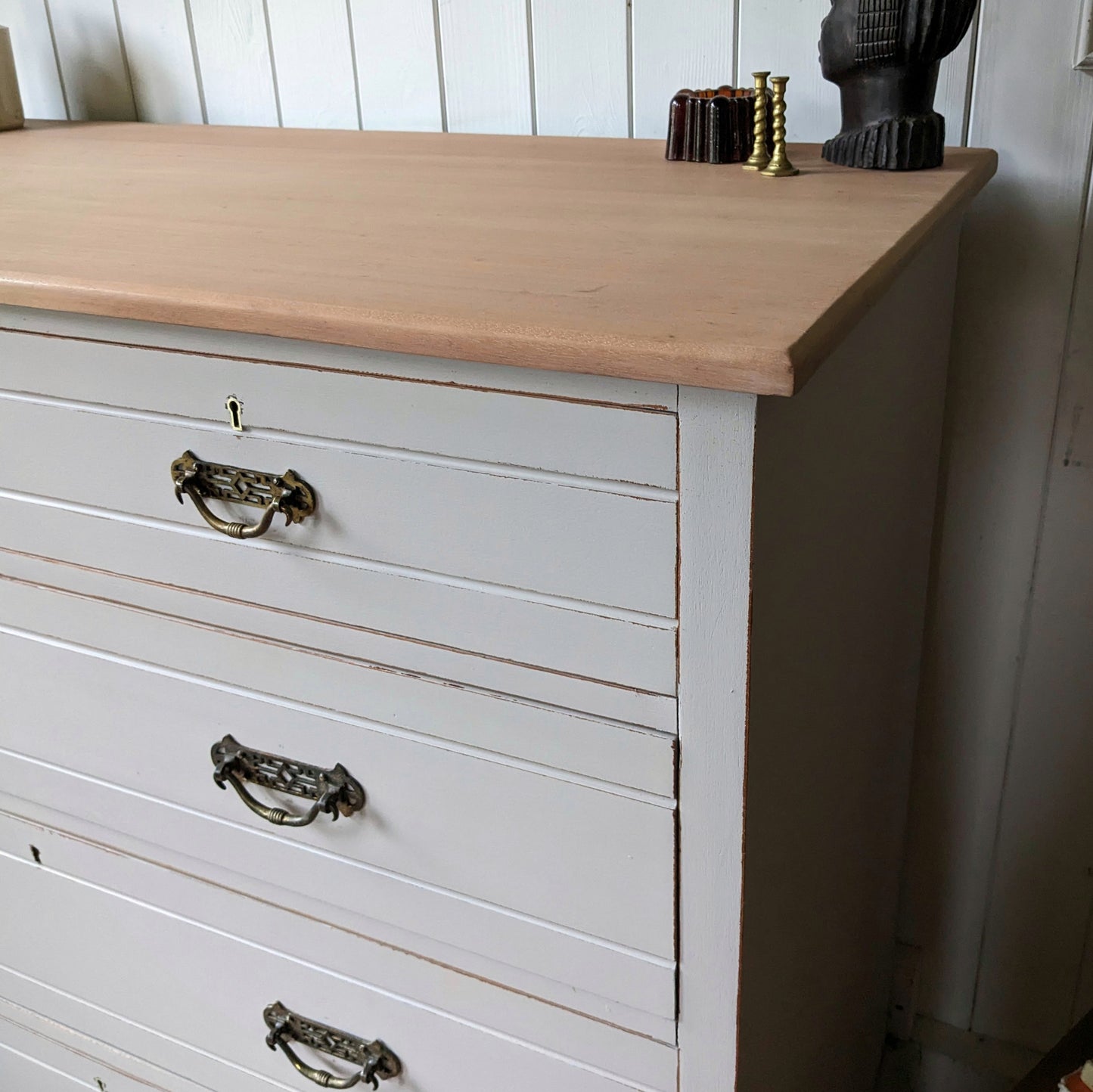 Upcycled Antique Chest of Drawers
