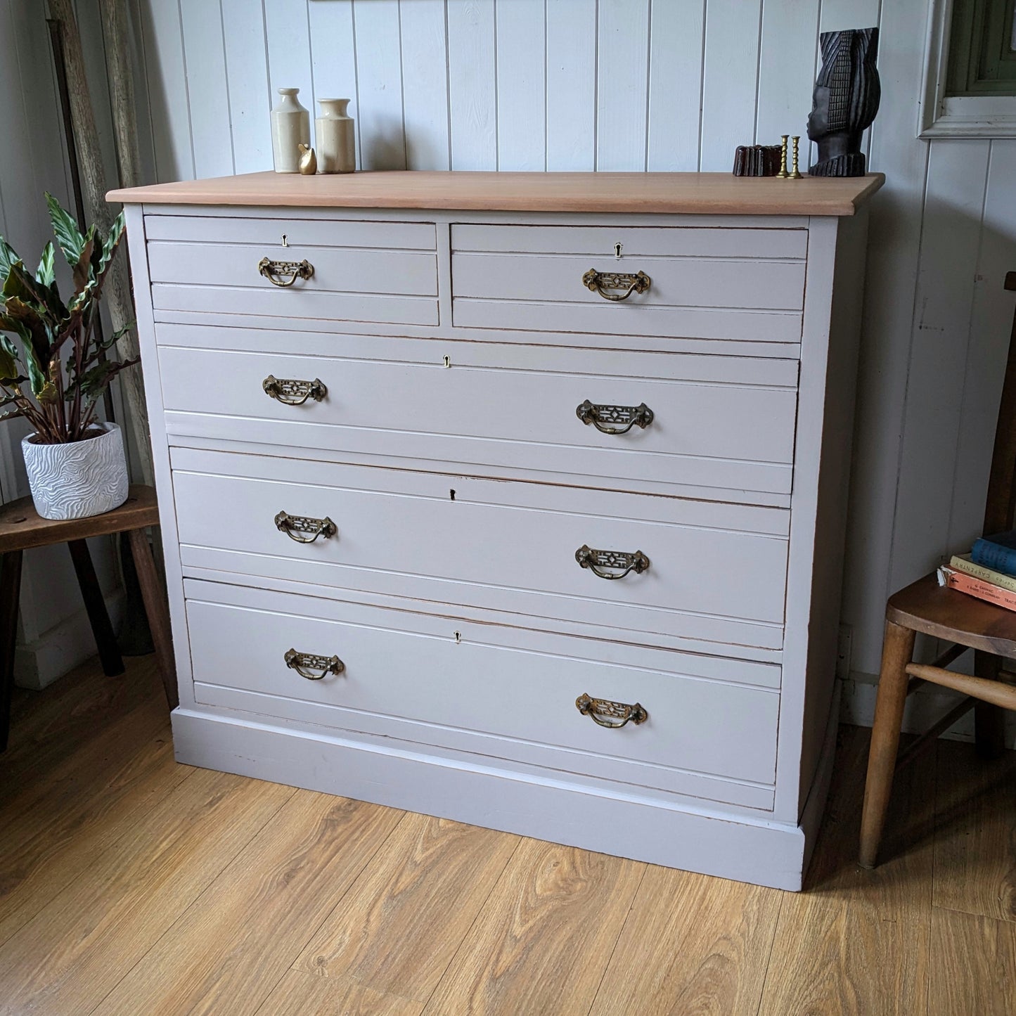 Upcycled Antique Chest of Drawers