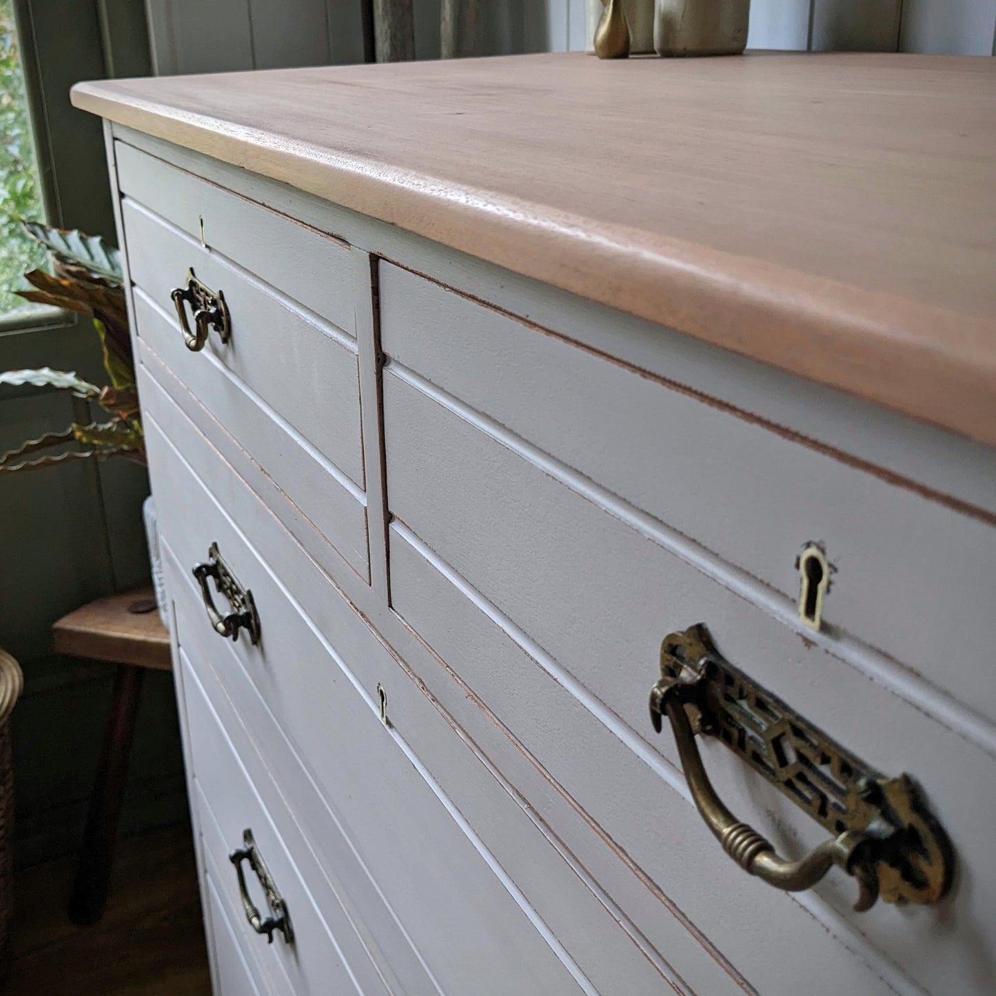 Upcycled Antique Chest of Drawers