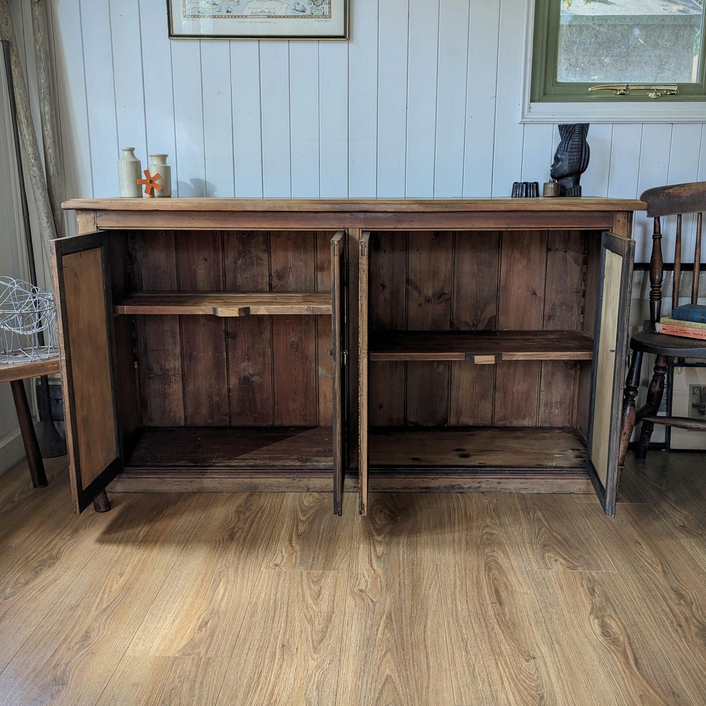 Victorian Double Cupboard