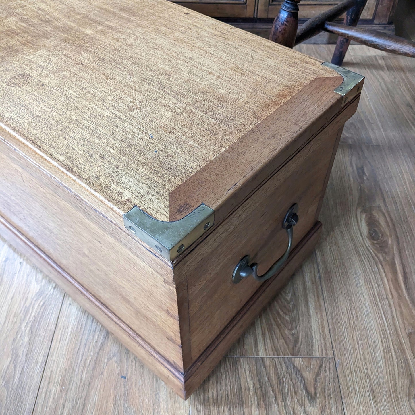 Small Antique Oak Chest