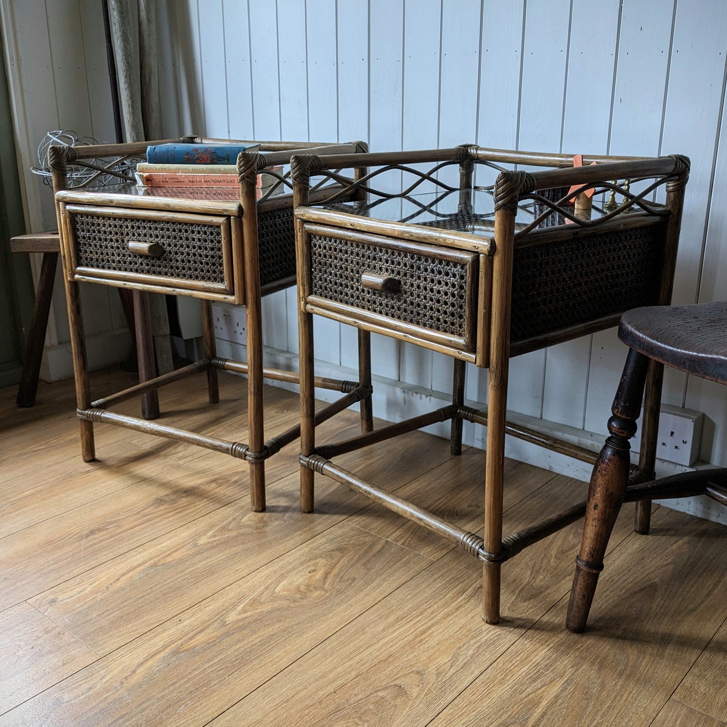 Mid Century Italian Bedside Tables
