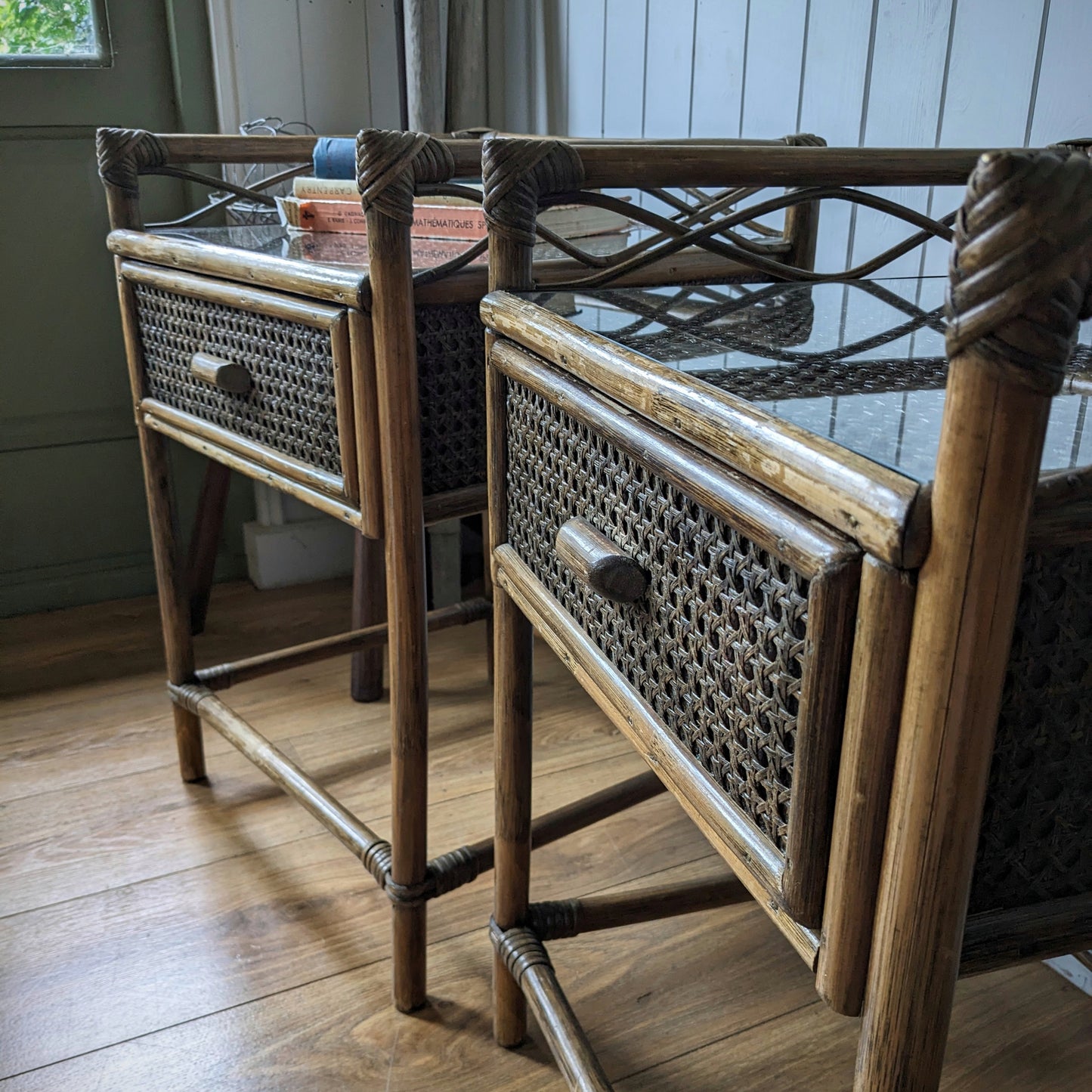 Mid Century Italian Bedside Tables