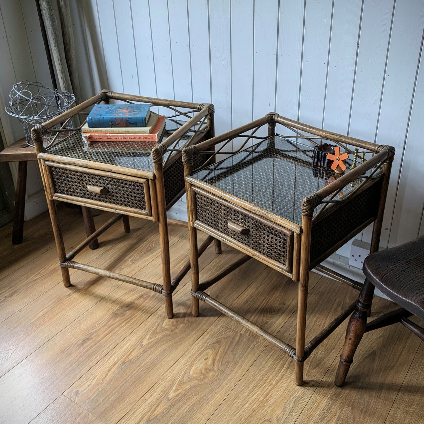 Mid Century Italian Bedside Tables
