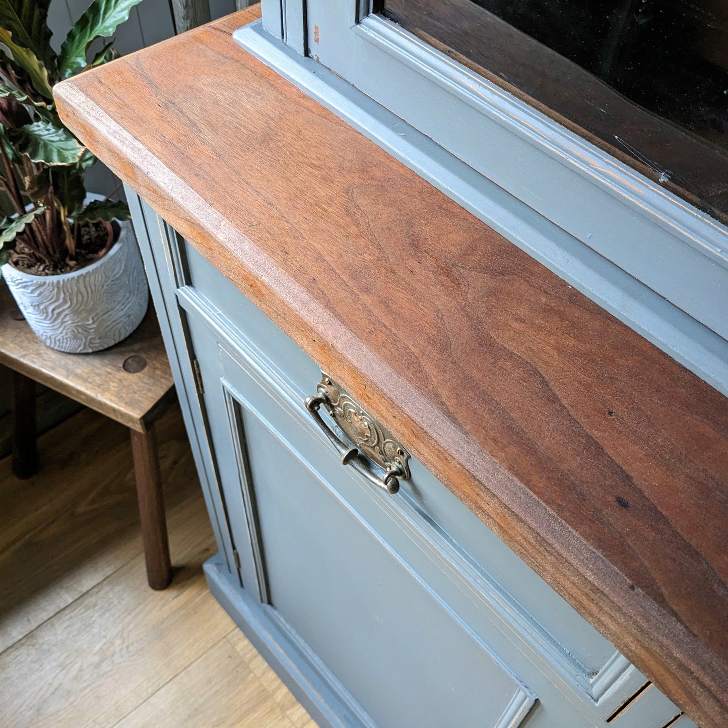 Antique Glazed Cupboard