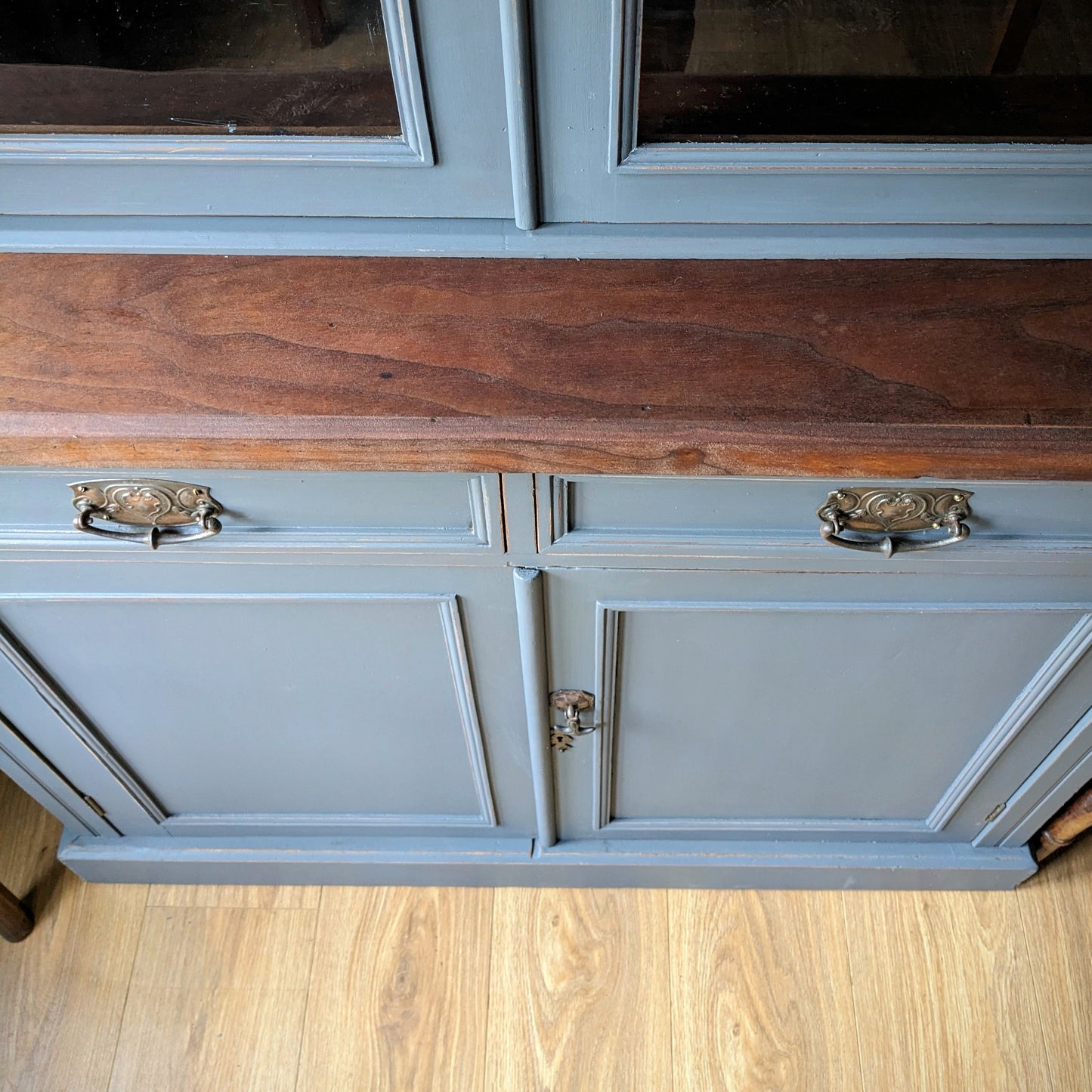 Antique Glazed Cupboard