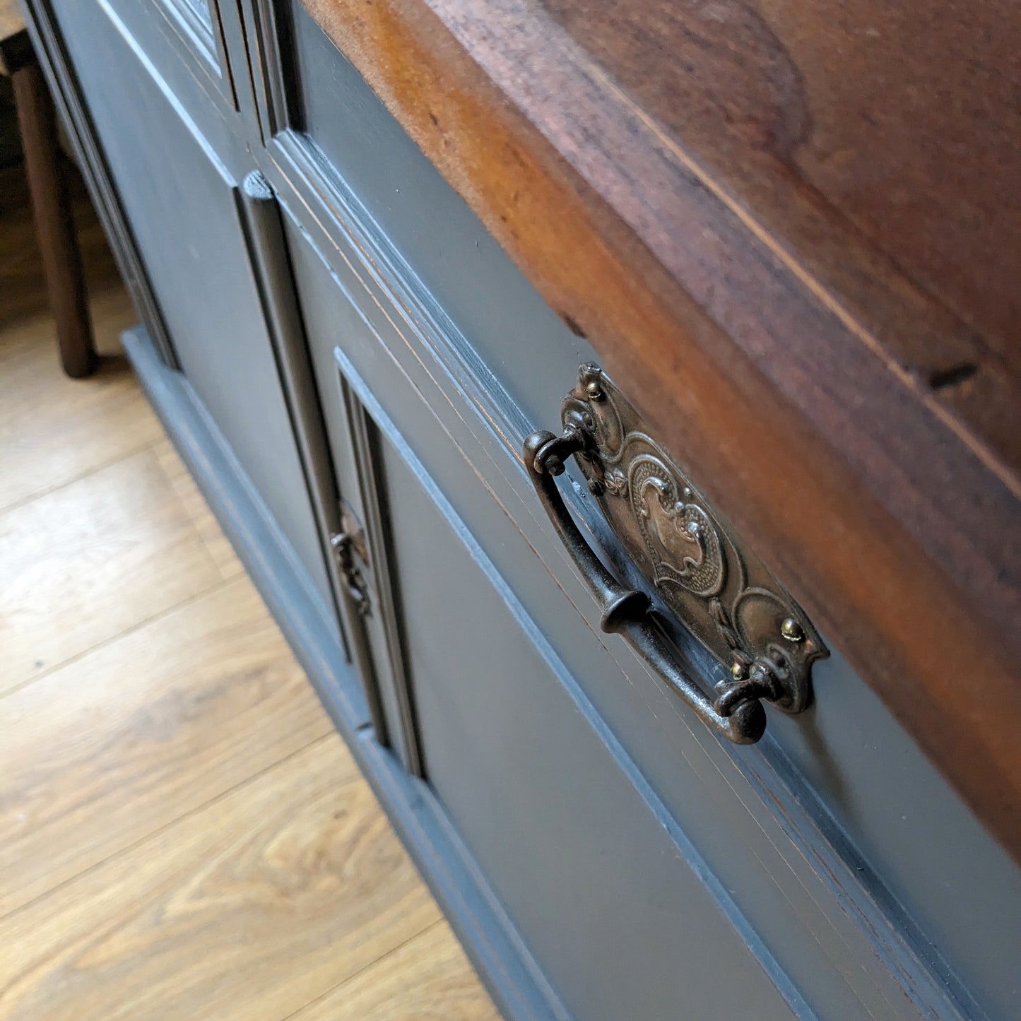 Antique Glazed Cupboard