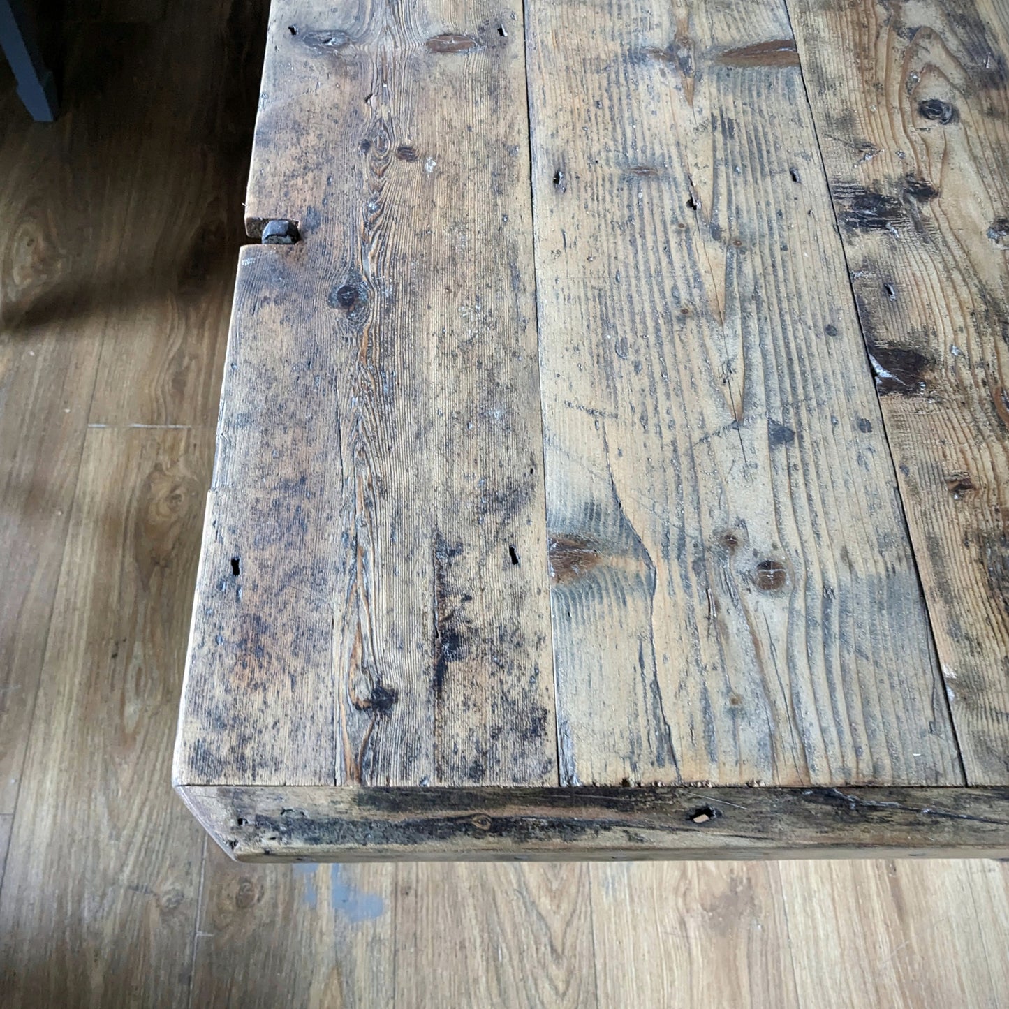 Large Antique Trestle Table