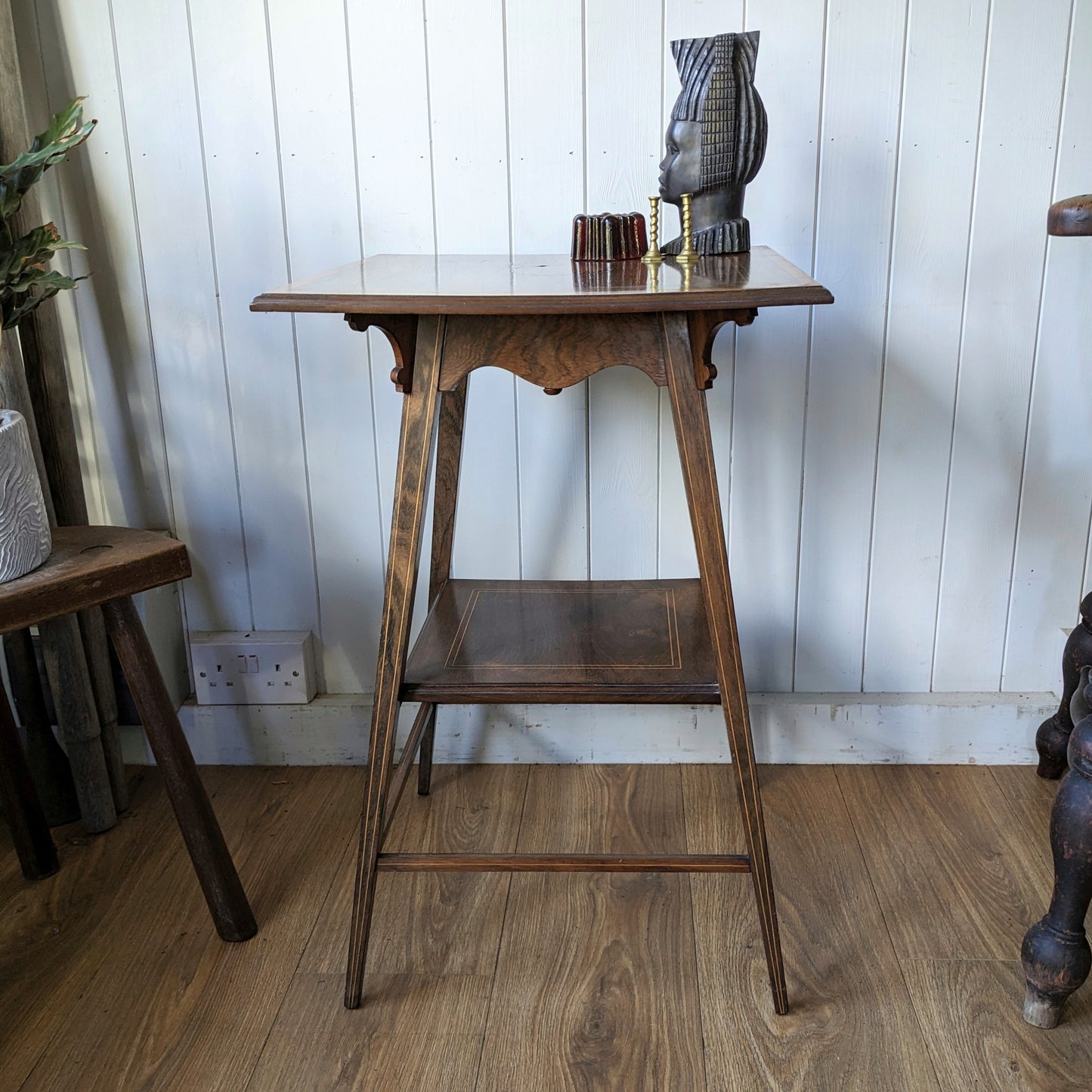 Edwardian Rosewood Veneer Occasional Table