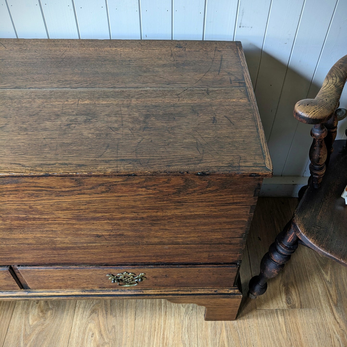 Georgian Oak Mule Chest