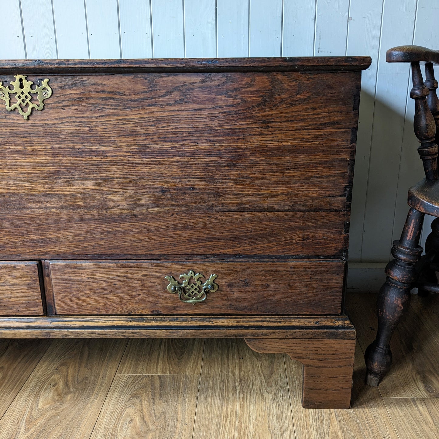 Georgian Oak Mule Chest