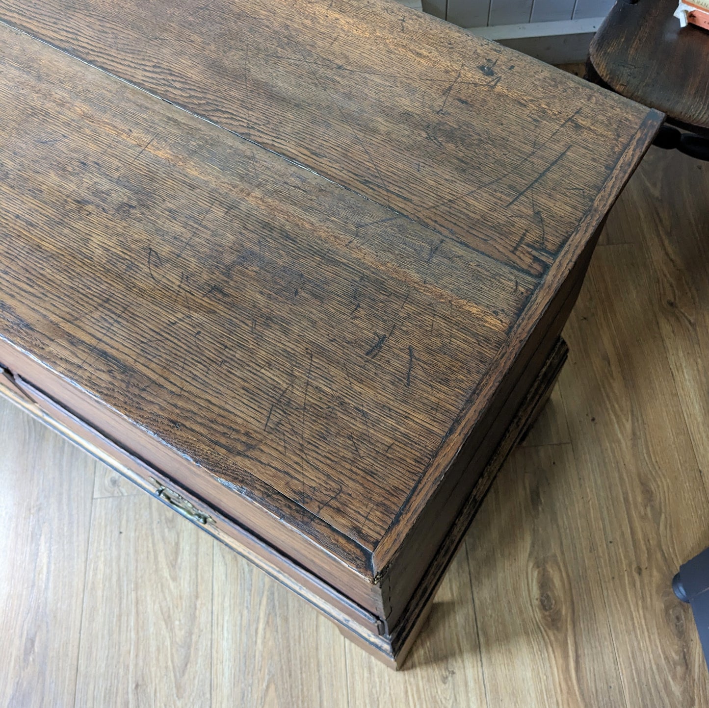 Georgian Oak Mule Chest