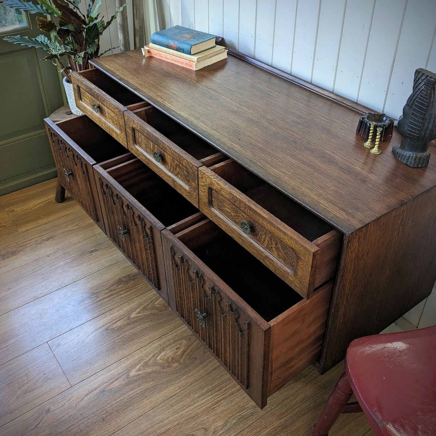 Mid Century Bank of Drawers