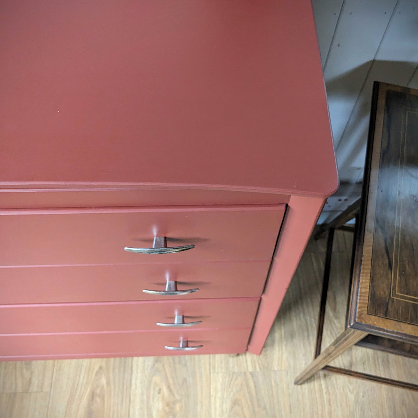 Painted Mid Century Chest of Drawers