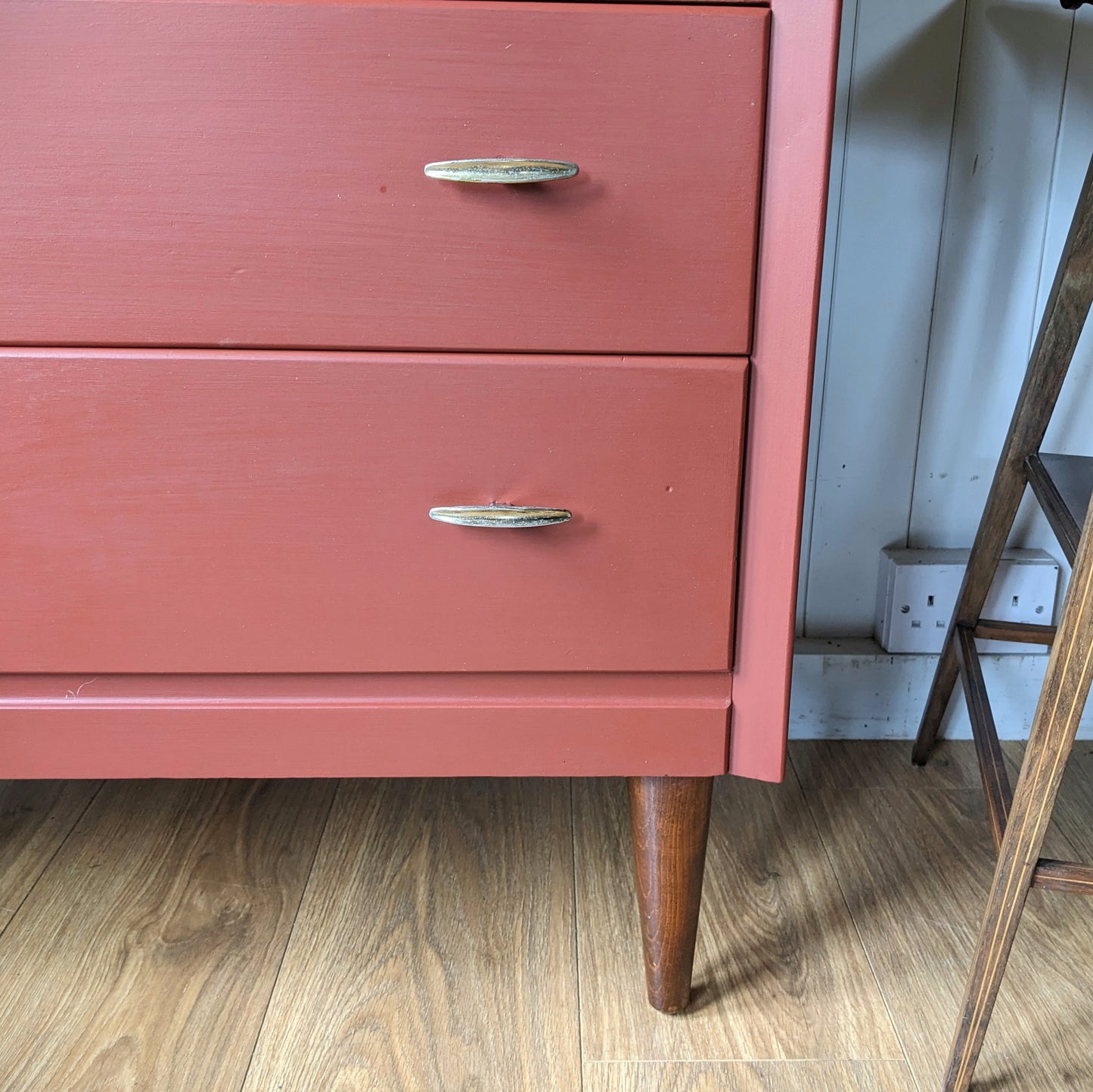 Painted Mid Century Chest of Drawers