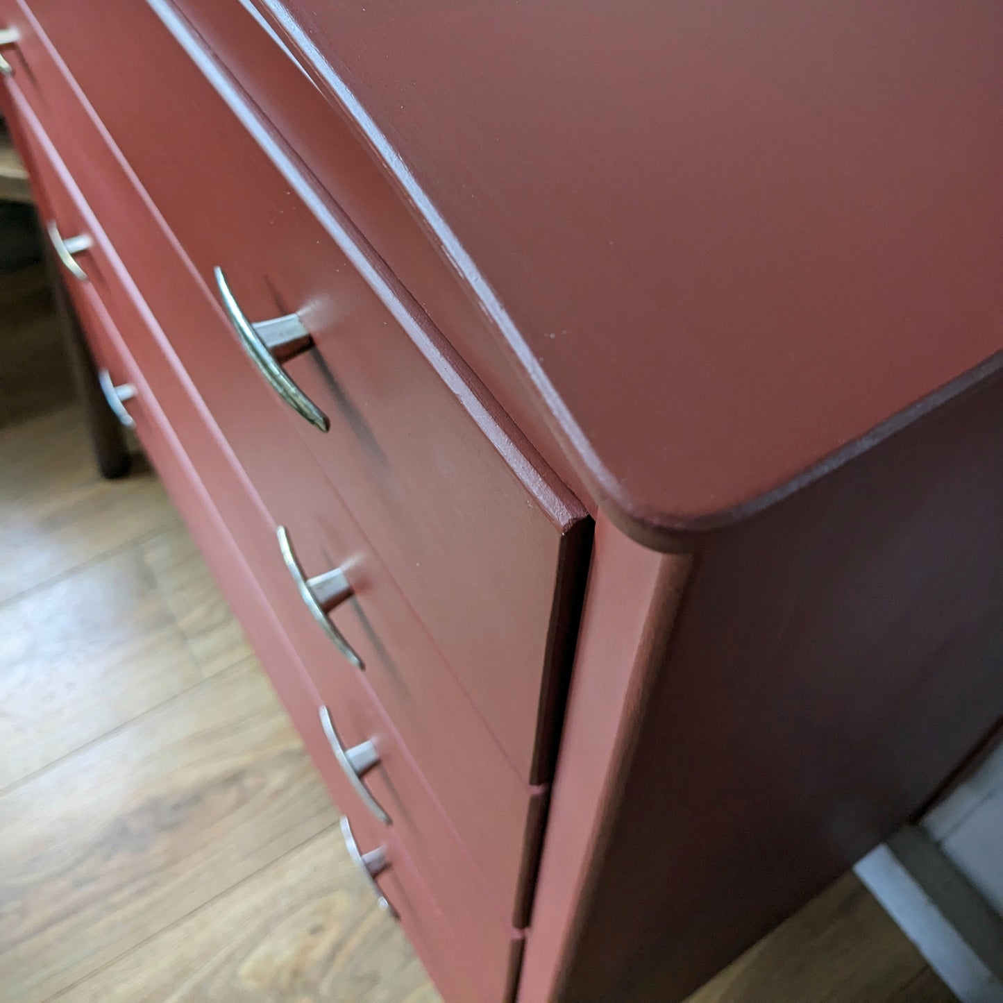 Painted Mid Century Chest of Drawers
