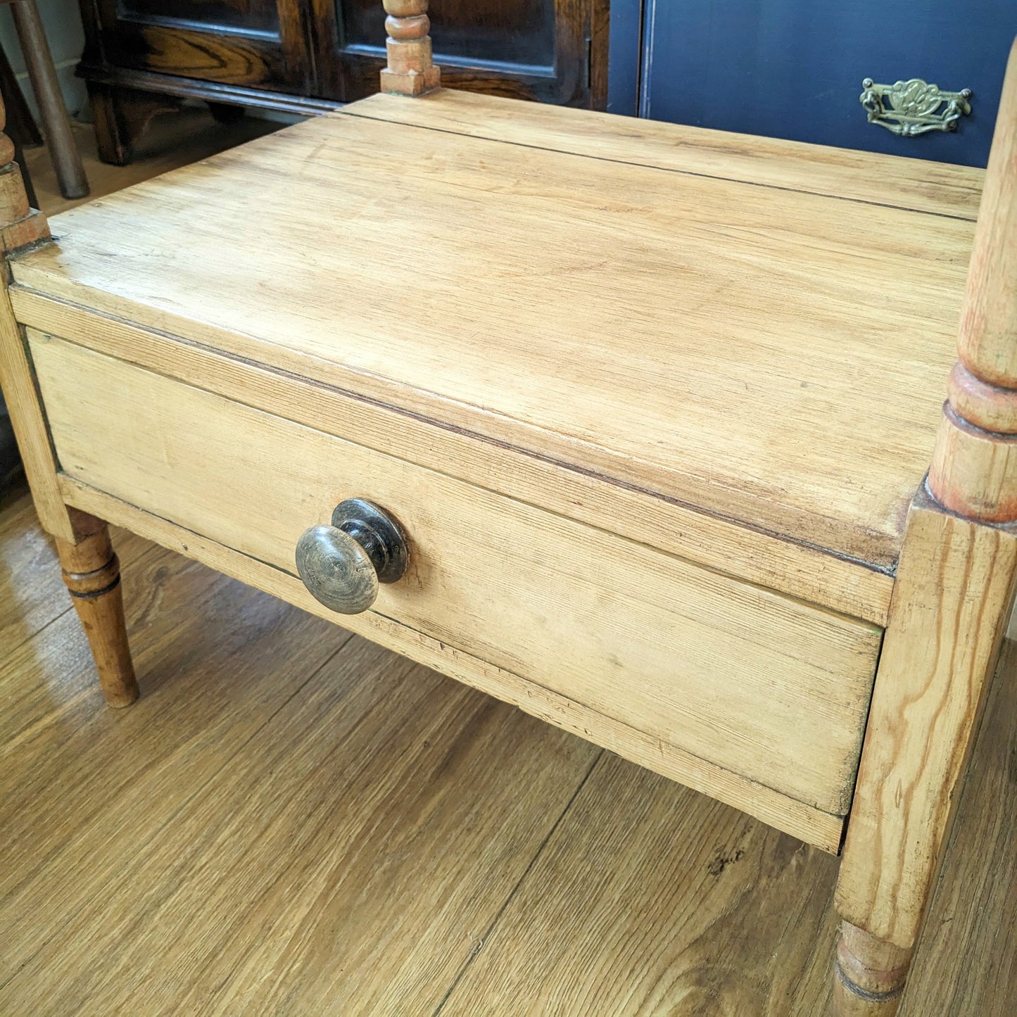 Victorian Pine Washstand