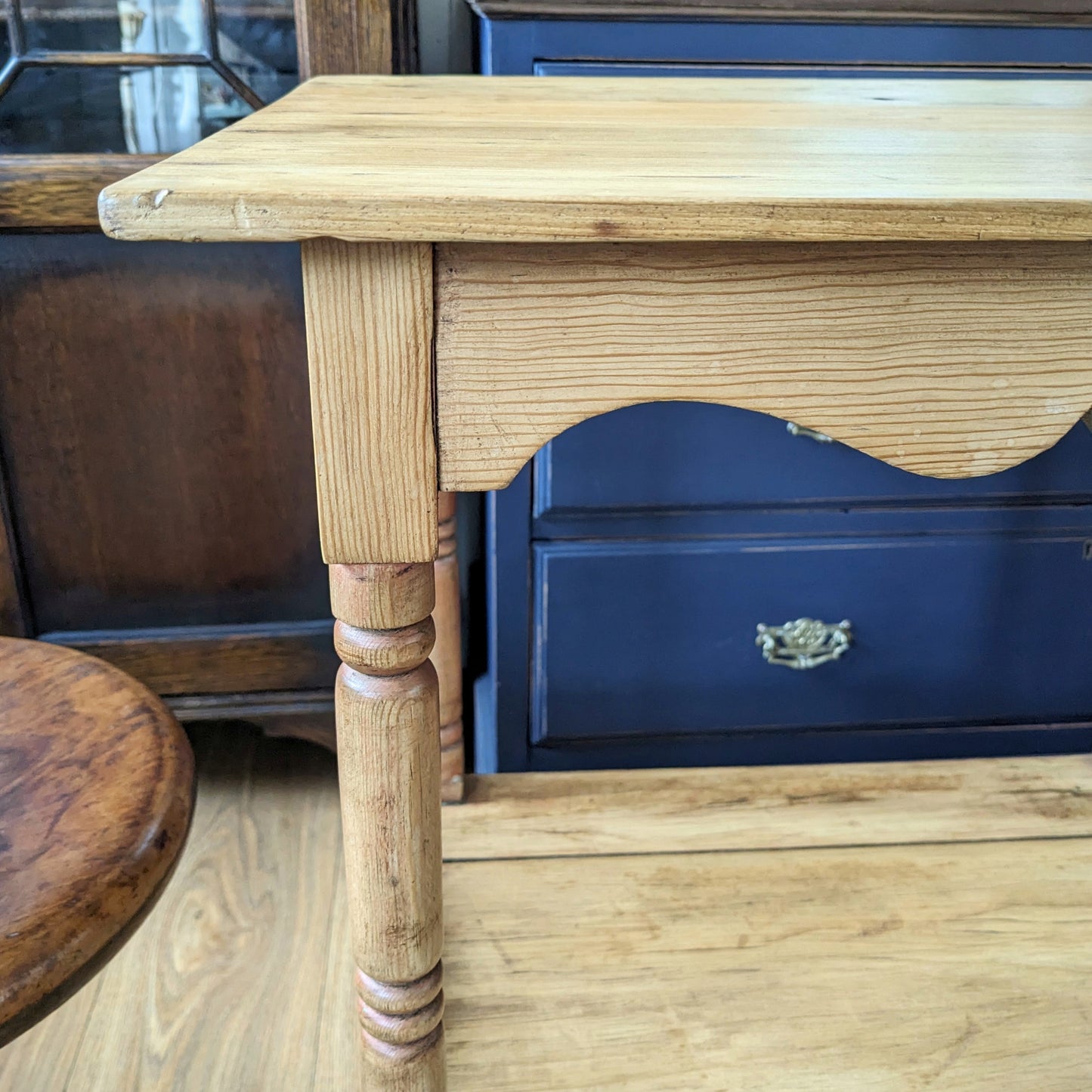 Victorian Pine Washstand