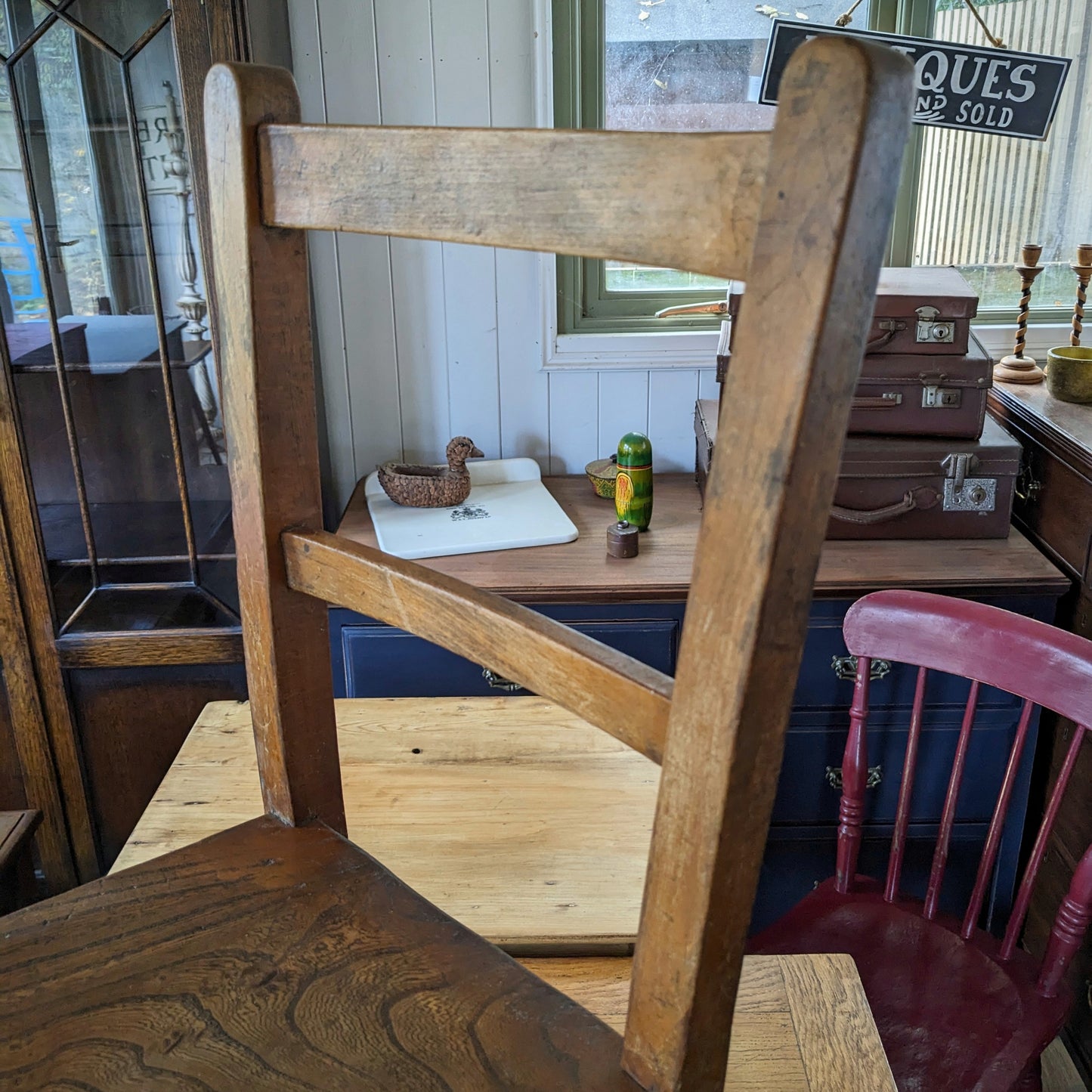 Antique School Chairs