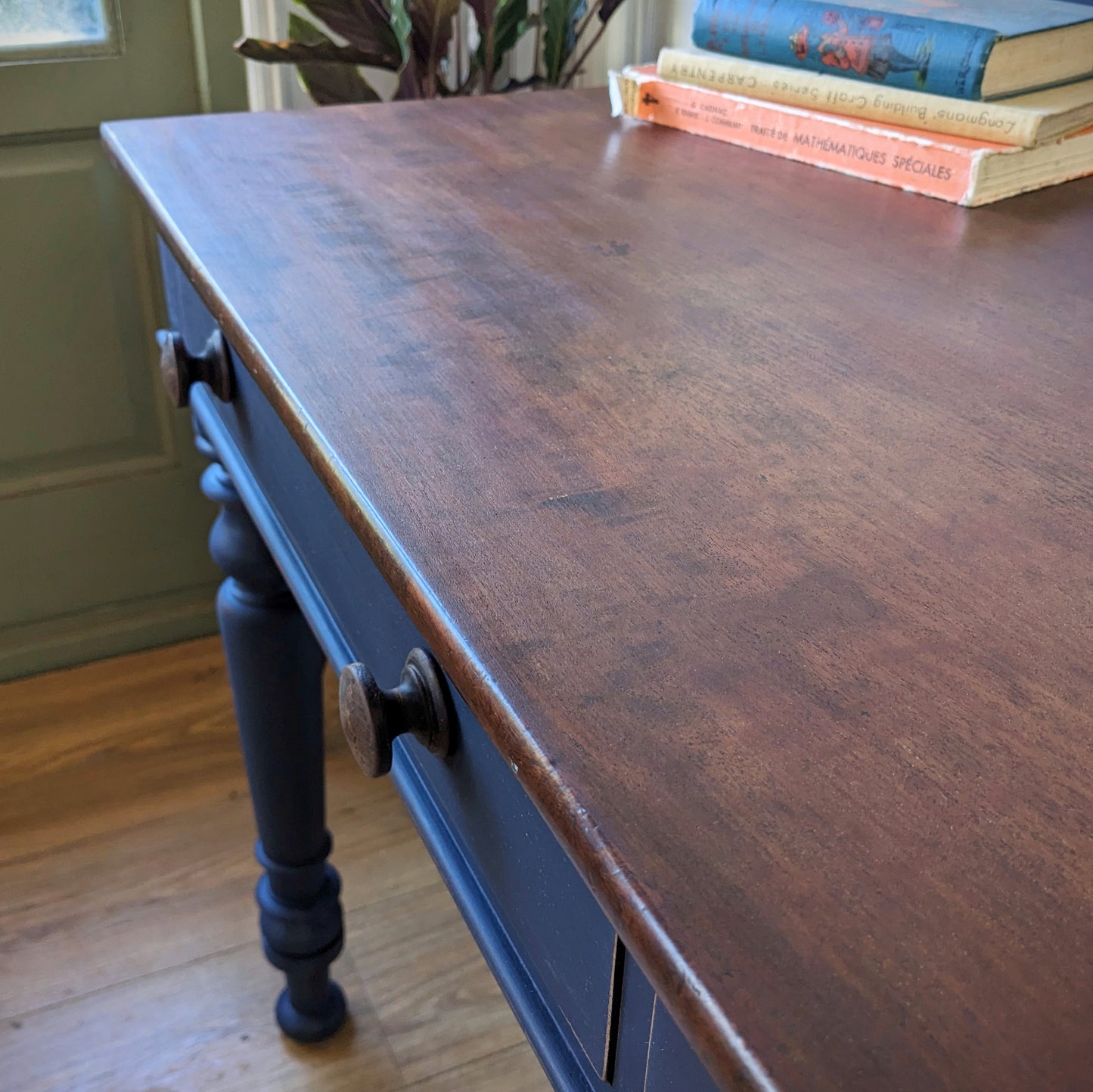 Painted Victorian Writing Desk