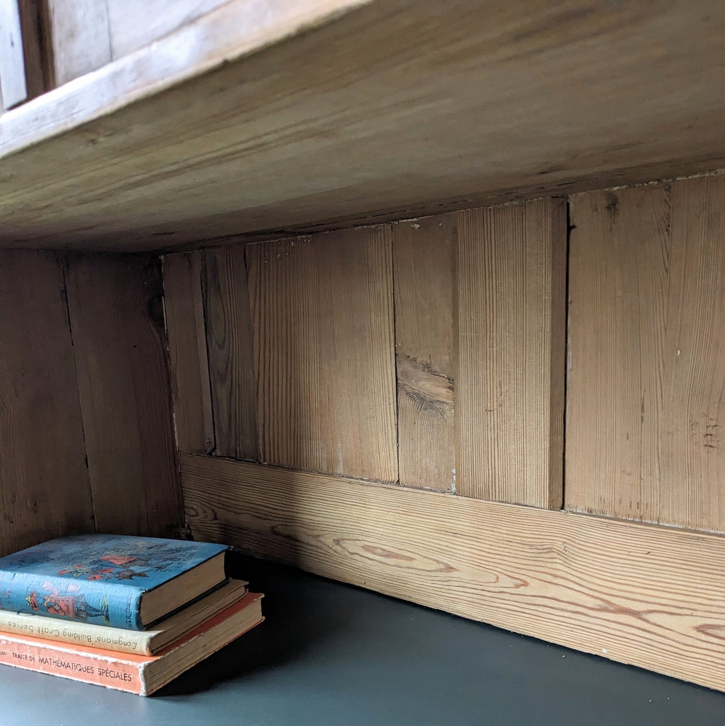 French Glazed Countertop Cabinet