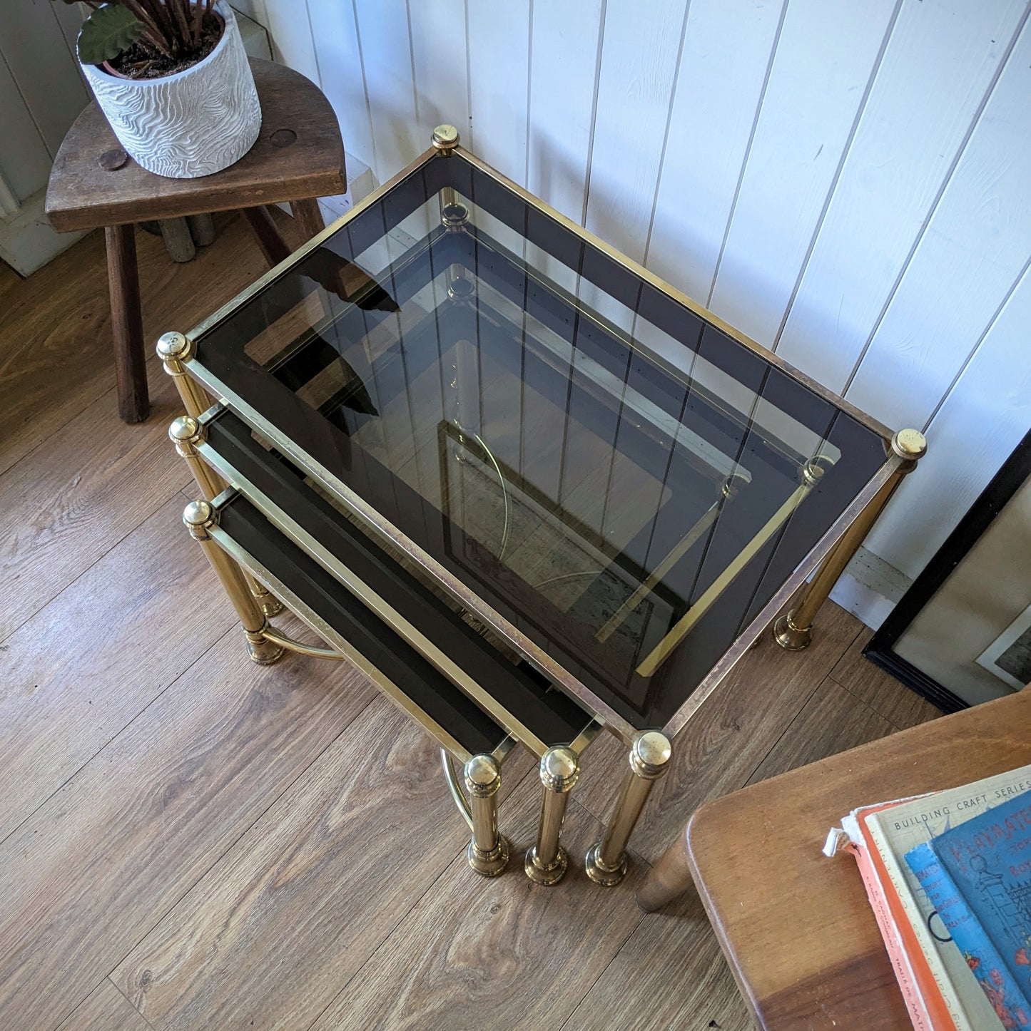Mid Century Italian Nest of Tables