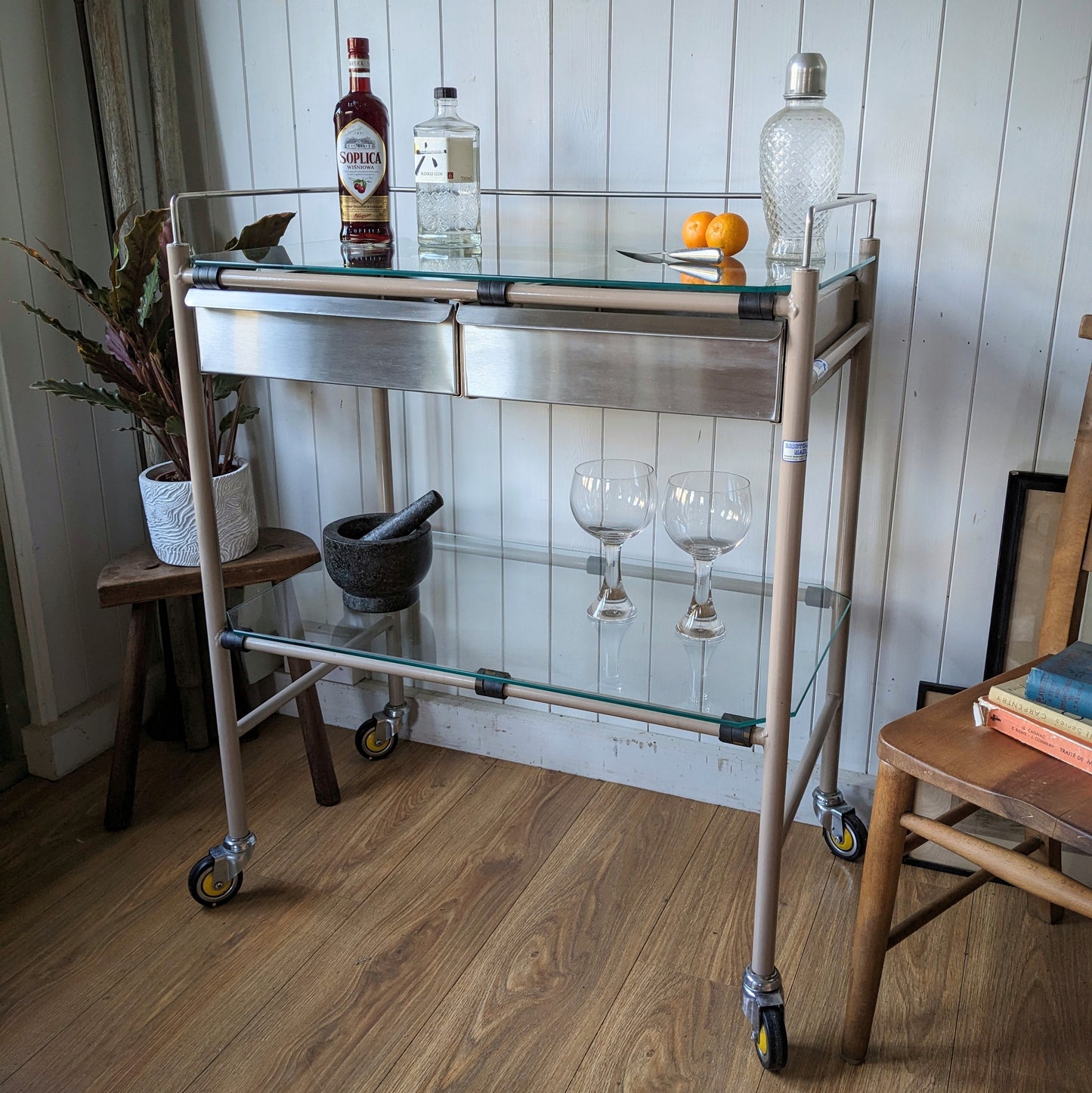 Mid Century Medical Trolley by Bristol Maid