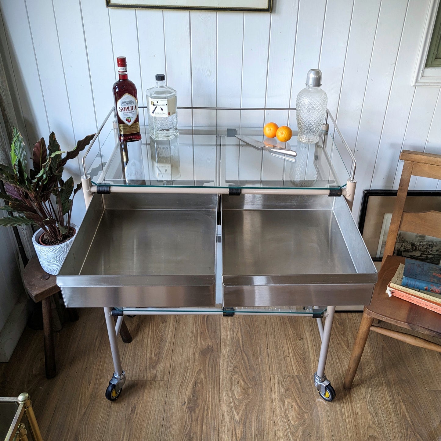 Mid Century Medical Trolley by Bristol Maid