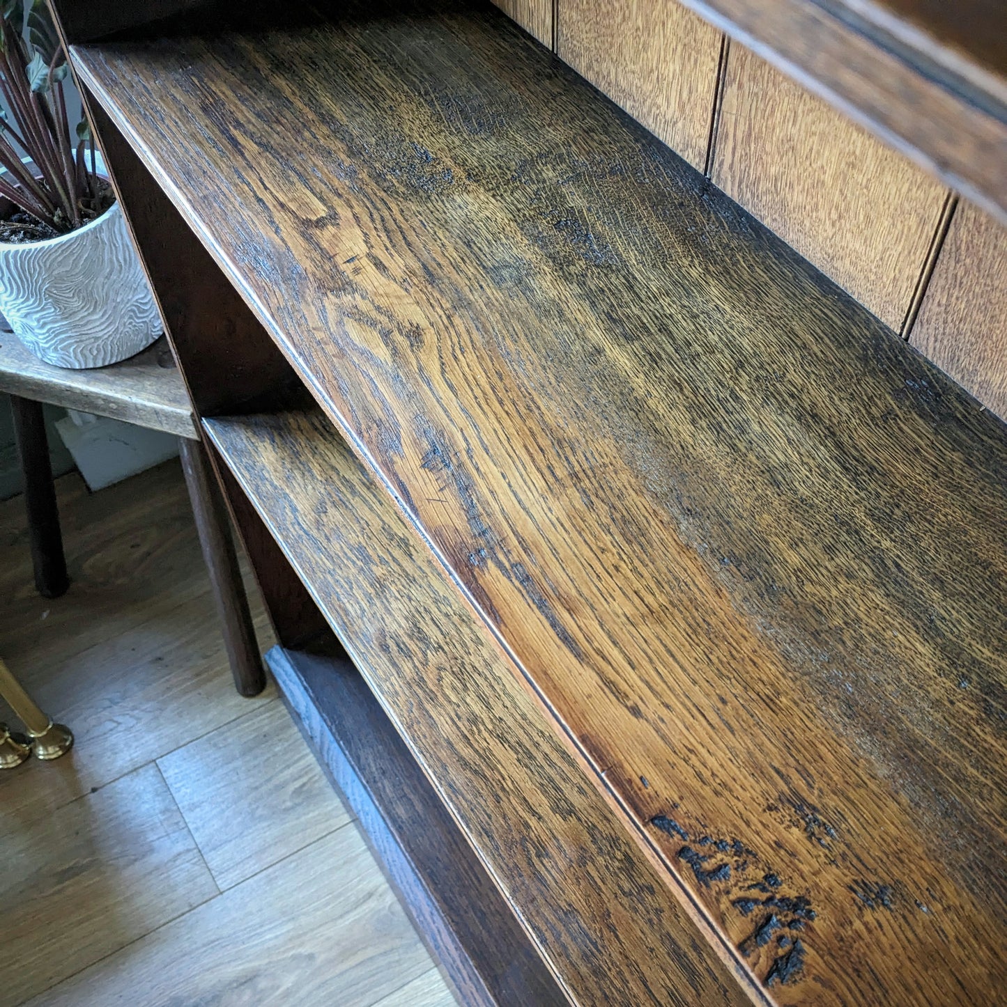 Antique Oak Bookcase