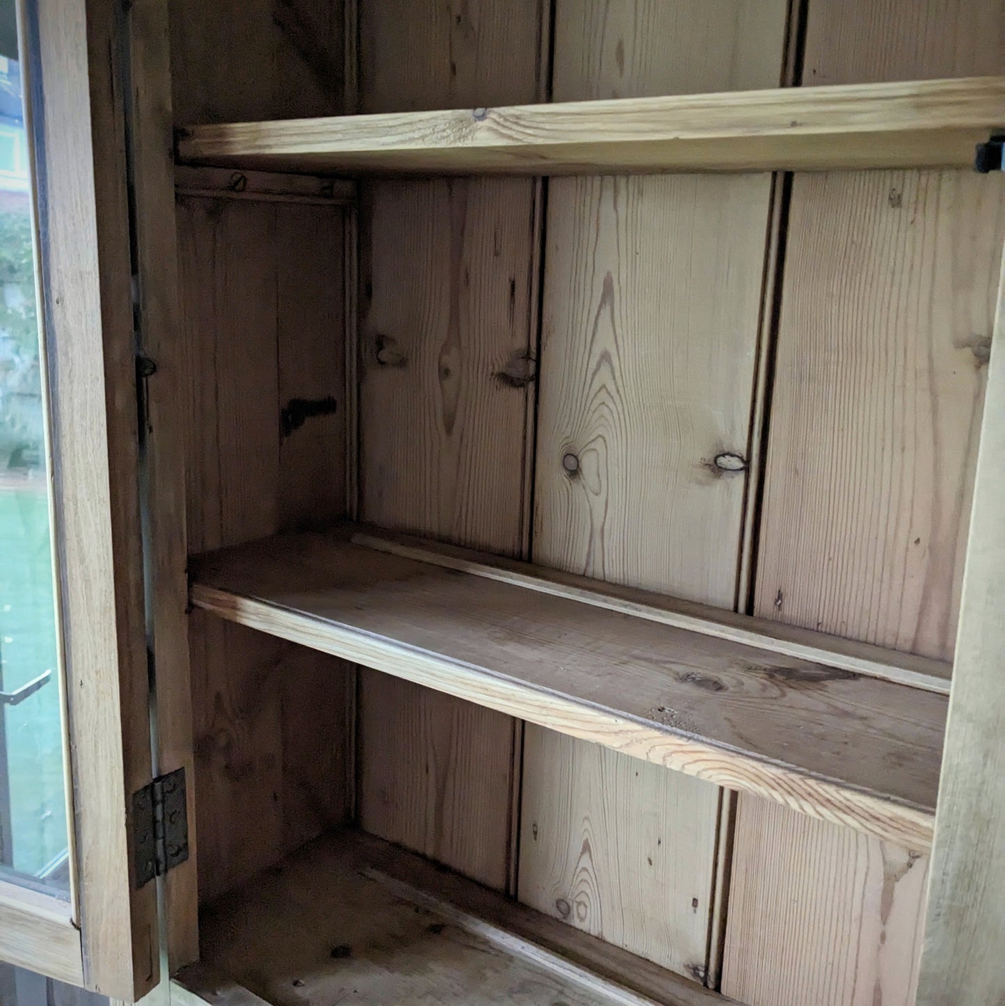 Victorian Pine Glazed Dresser