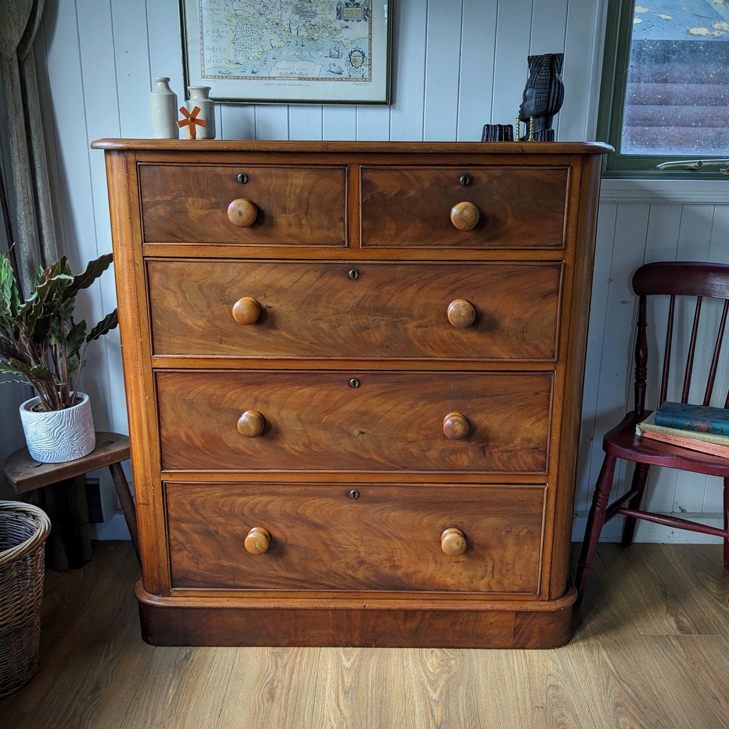 Large Victorian Chest of Drawers